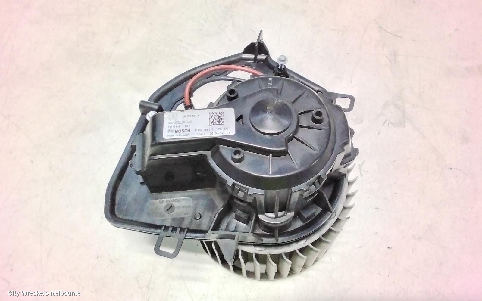 VOLKSWAGEN TRANSPORTER HEATER FAN MOTOR, CLIMATE CONTROL TYPE (FRONT), T6, 07/2015 ONWARDS