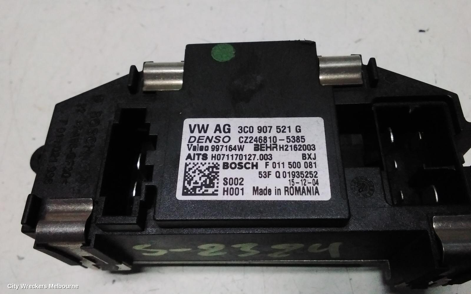 VOLKSWAGEN TRANSPORTER FAN SPEED RESISTOR, T6, 07/2015 - 08/2024