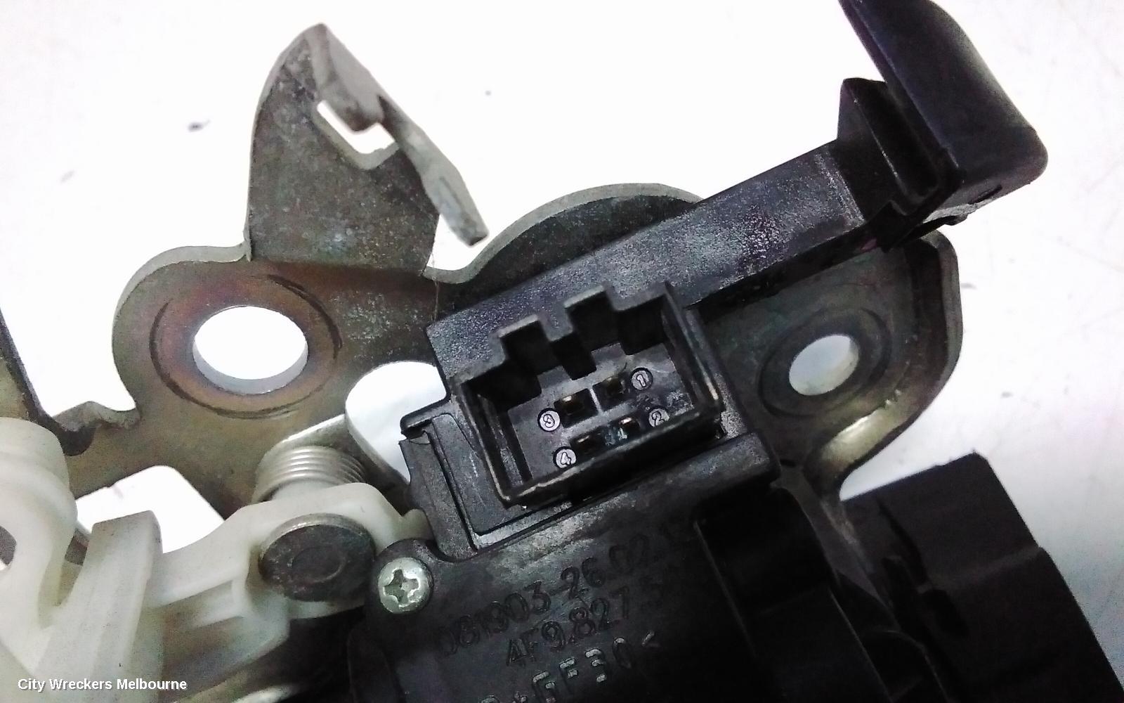 AUDI Q7 DOOR/BOOT/GATE LOCK, TAILGATE LOCK, 4L, 10/2009 - 08/2015