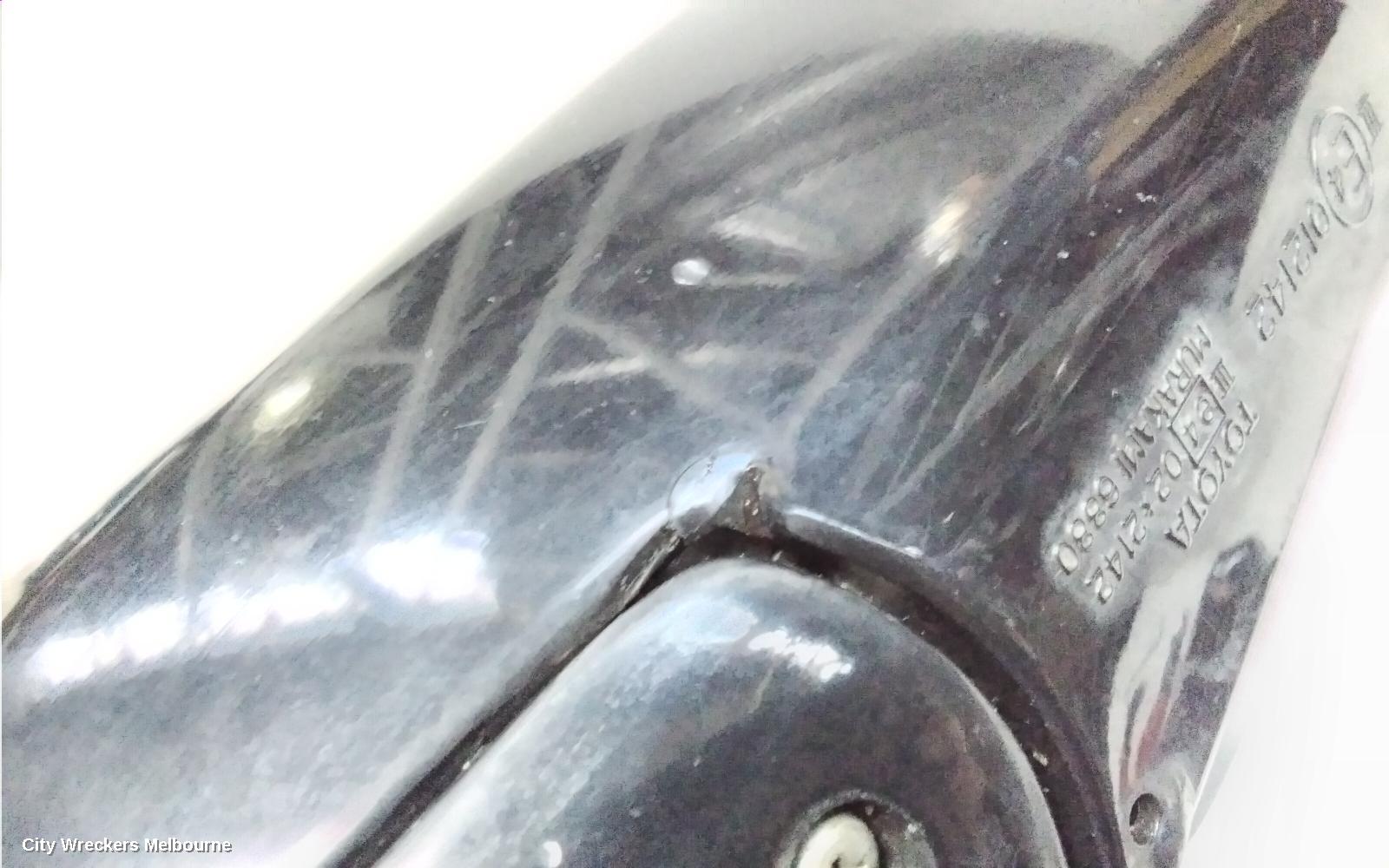 TOYOTA TARAGO LEFT DOOR MIRROR, ACR30, POWER, 06/2000 - 02/2006