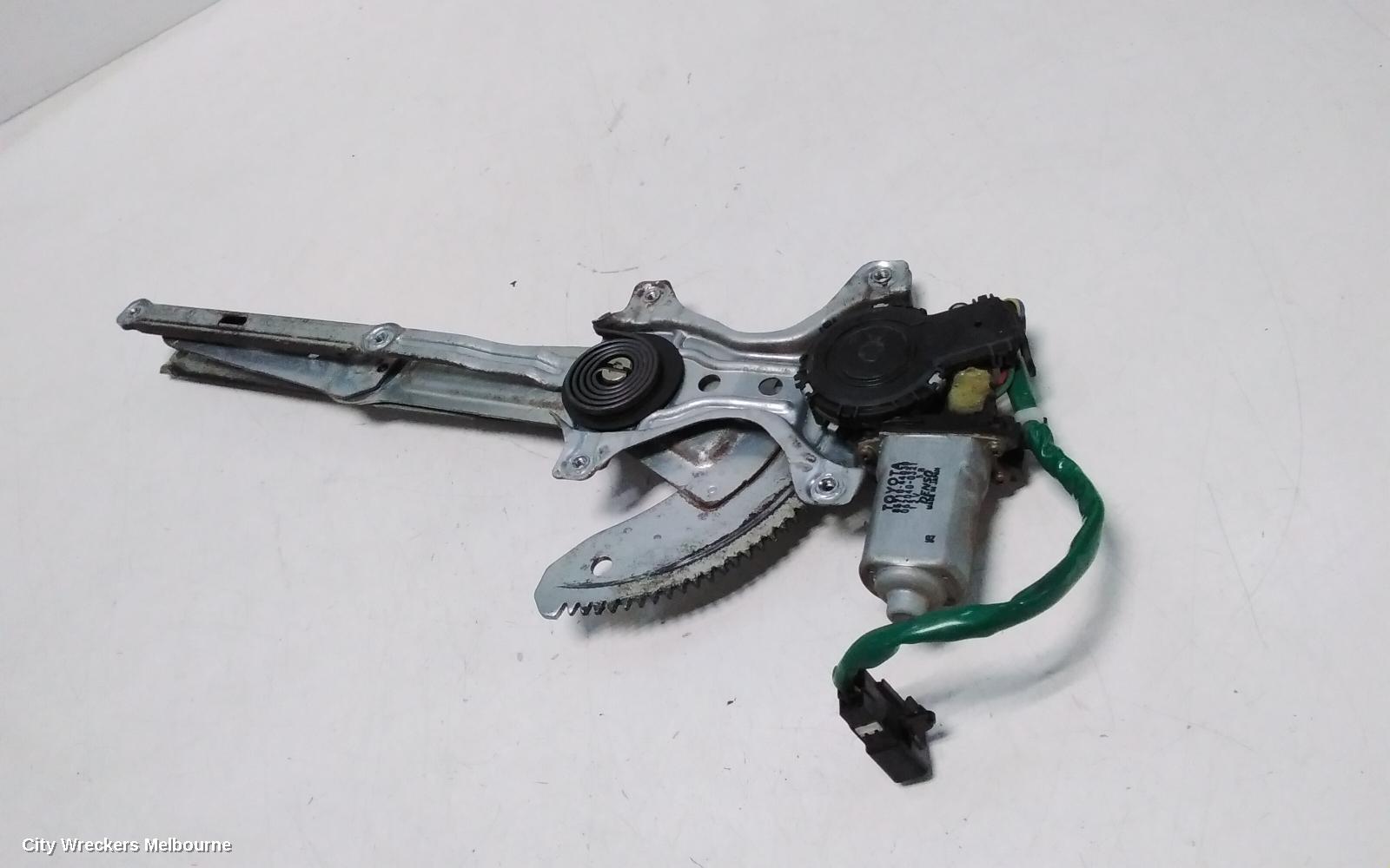 TOYOTA TARAGO RIGHT FRONT WINDOW REG/MOTOR, ACR30, POWER, 06/2000 - 02/2006