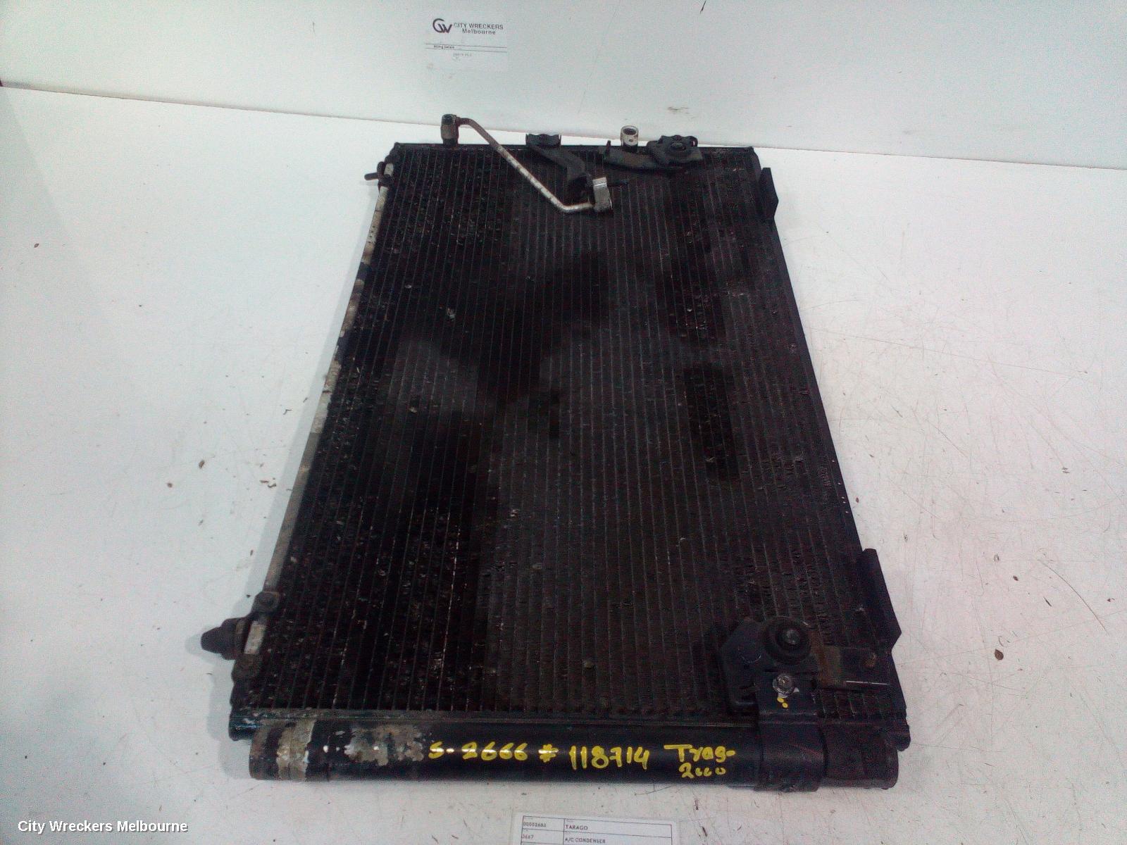 TOYOTA TARAGO A/C CONDENSER, ACR30 06/2000 - 02/2006