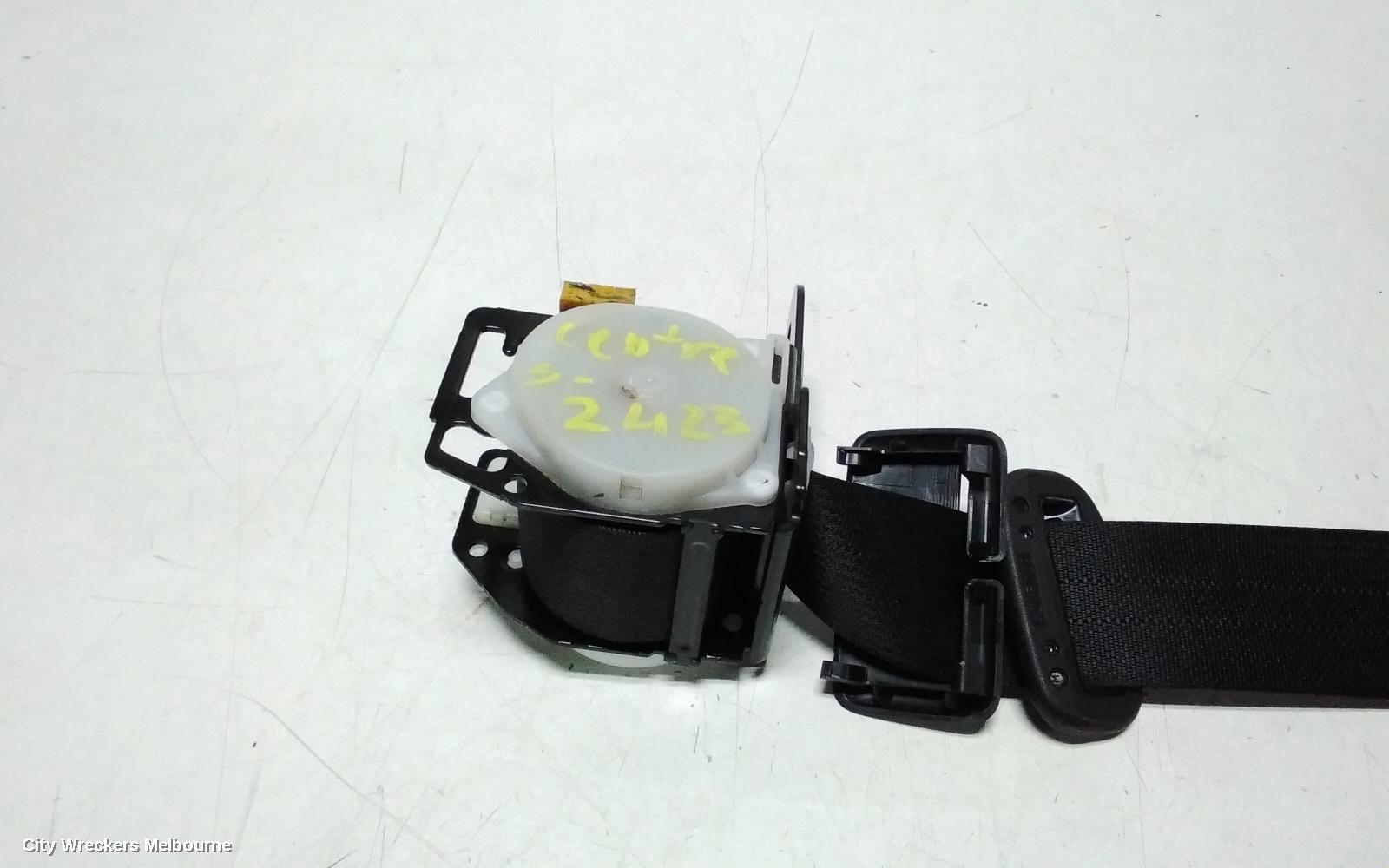 LEXUS IS250/IS250C SEATBELT/STALK, CENTRE REAR, ASSY (BELT AND STALK), BLACK, SEDAN, GSE20R, 10/2008 - 06/2013