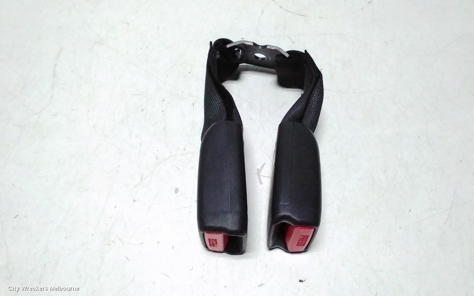 LEXUS IS250/IS250C SEATBELT/STALK, LH REAR, SEAT BELT STALK ONLY, BLACK, SEDAN, GSE20R, 10/2008 - 06/2013