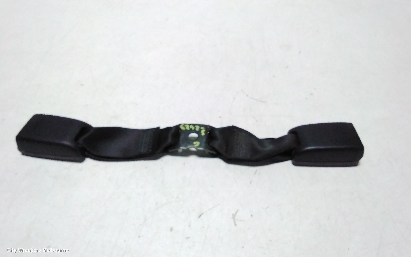 LEXUS IS250/IS250C SEATBELT/STALK, LH REAR, SEAT BELT STALK ONLY, BLACK, SEDAN, GSE20R, 10/2008 - 06/2013