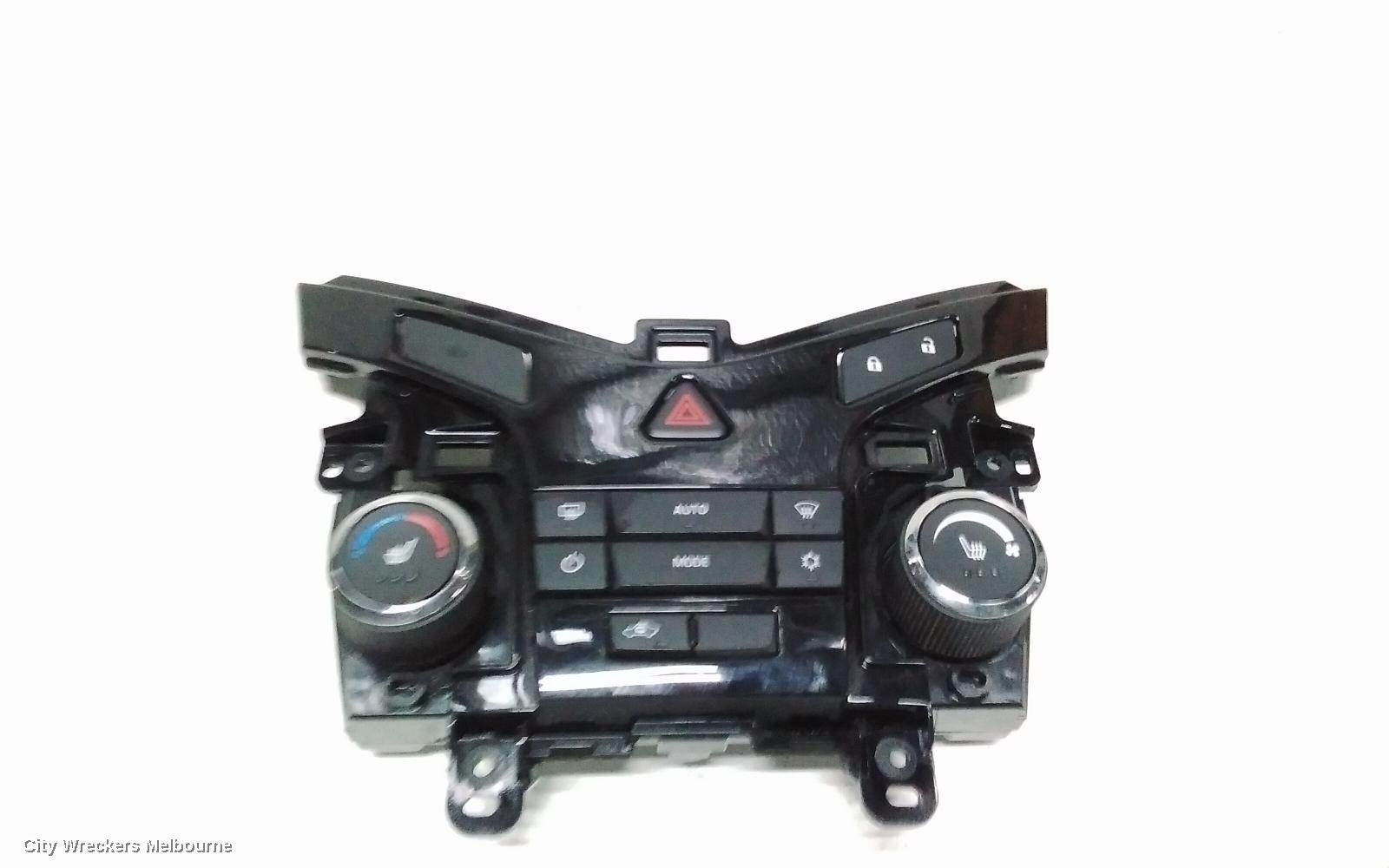 HOLDEN CRUZE HEATER/AC CONTROLS, JH, CLIMATE CONTROL TYPE, W/ SEAT WARMER, 03/2011 - 01/2017