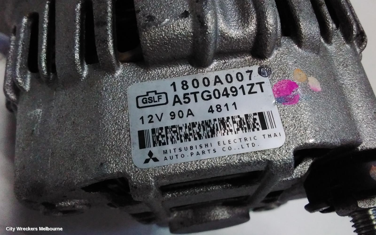 MITSUBISHI TRITON ALTERNATOR, DIESEL, 2.5, 4D56, TURBO, ML-MN, 01/2008 - 04/2015