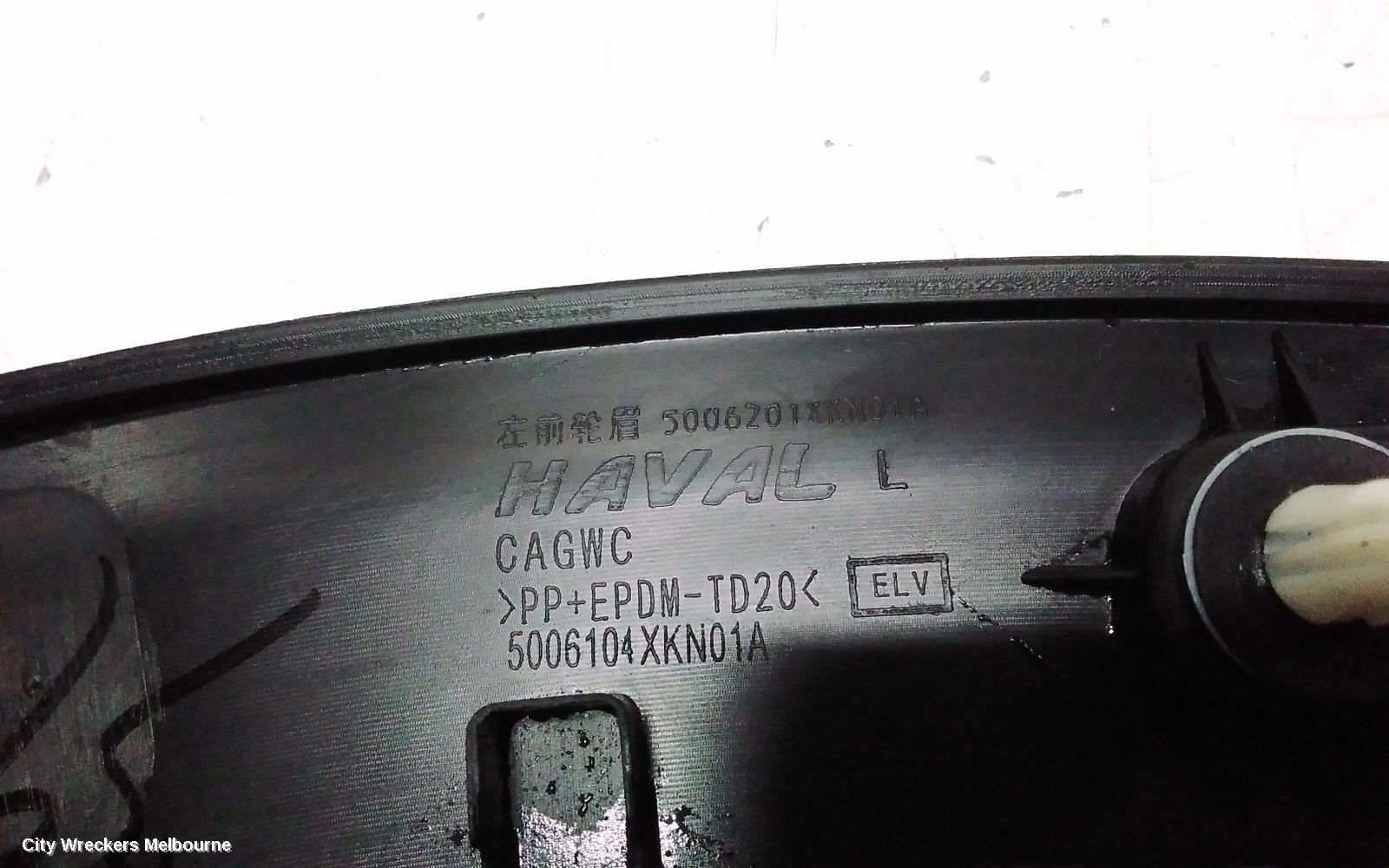 HAVAL H6 WHEEL ARCH FLARE, B01/B03, 02/2021 ONWARDS