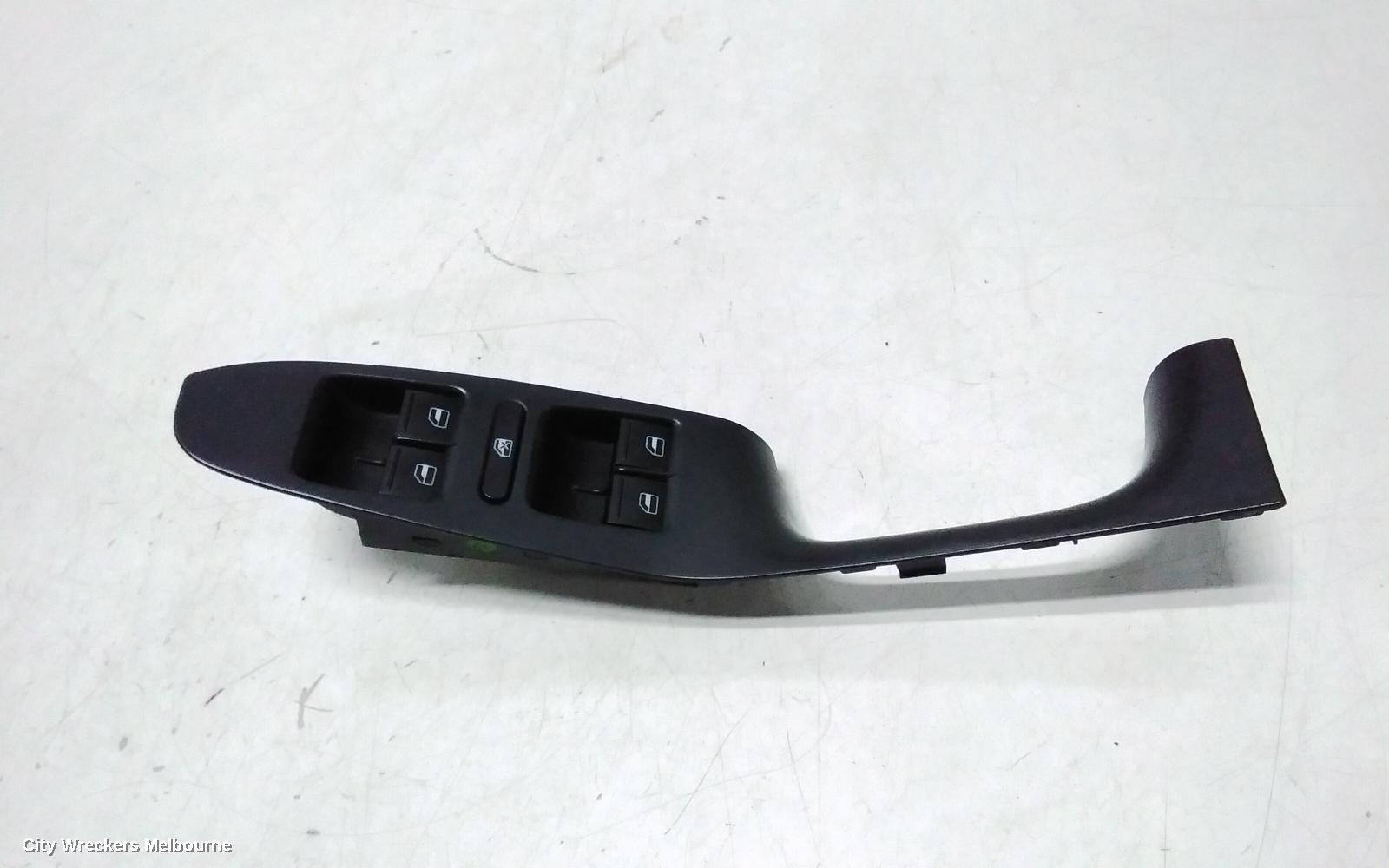 VOLKSWAGEN JETTA PWR DR WIND SWITCH, RH FRONT (MASTER SWITCH), 1B, 02/2011 - 12/2017