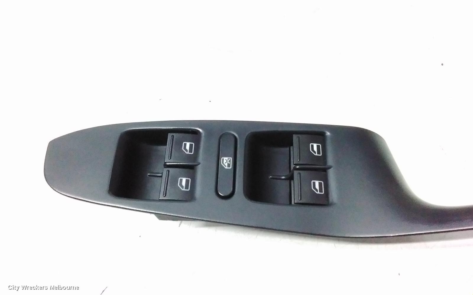 VOLKSWAGEN JETTA PWR DR WIND SWITCH, RH FRONT (MASTER SWITCH), 1B, 02/2011 - 12/2017