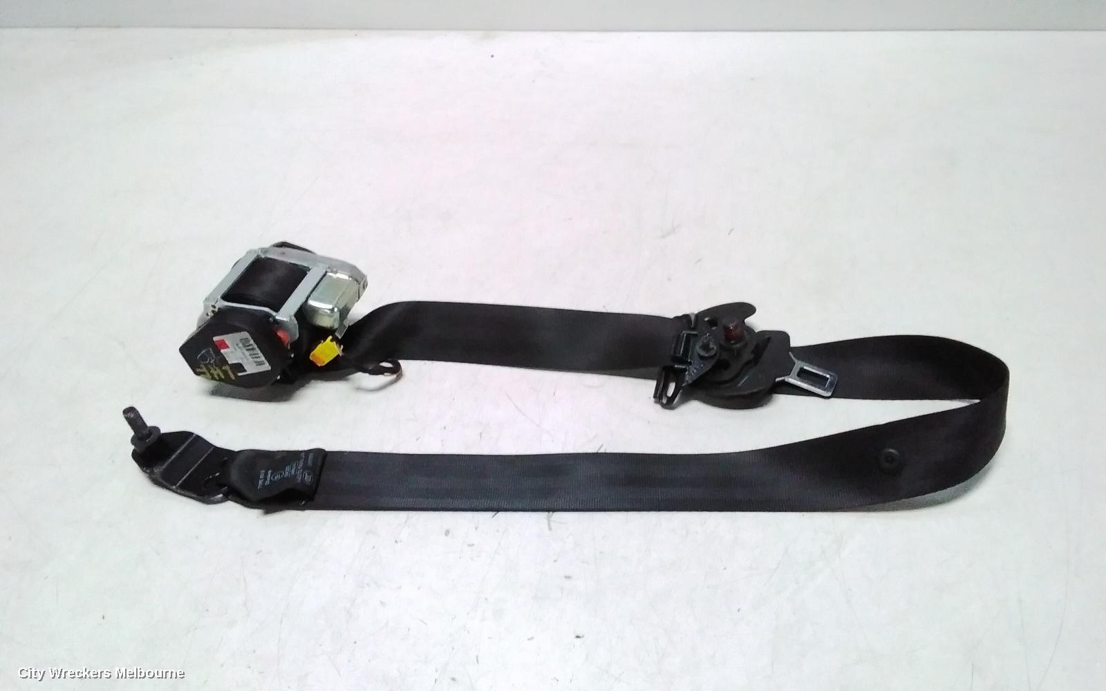 LAND ROVER RANGEROVER EVOQUE SEATBELT/STALK, LH FRONT, SEAT BELT ONLY, 5DR WAGON, POWER SEAT TYPE, L538, 11/2011 - 01/2019