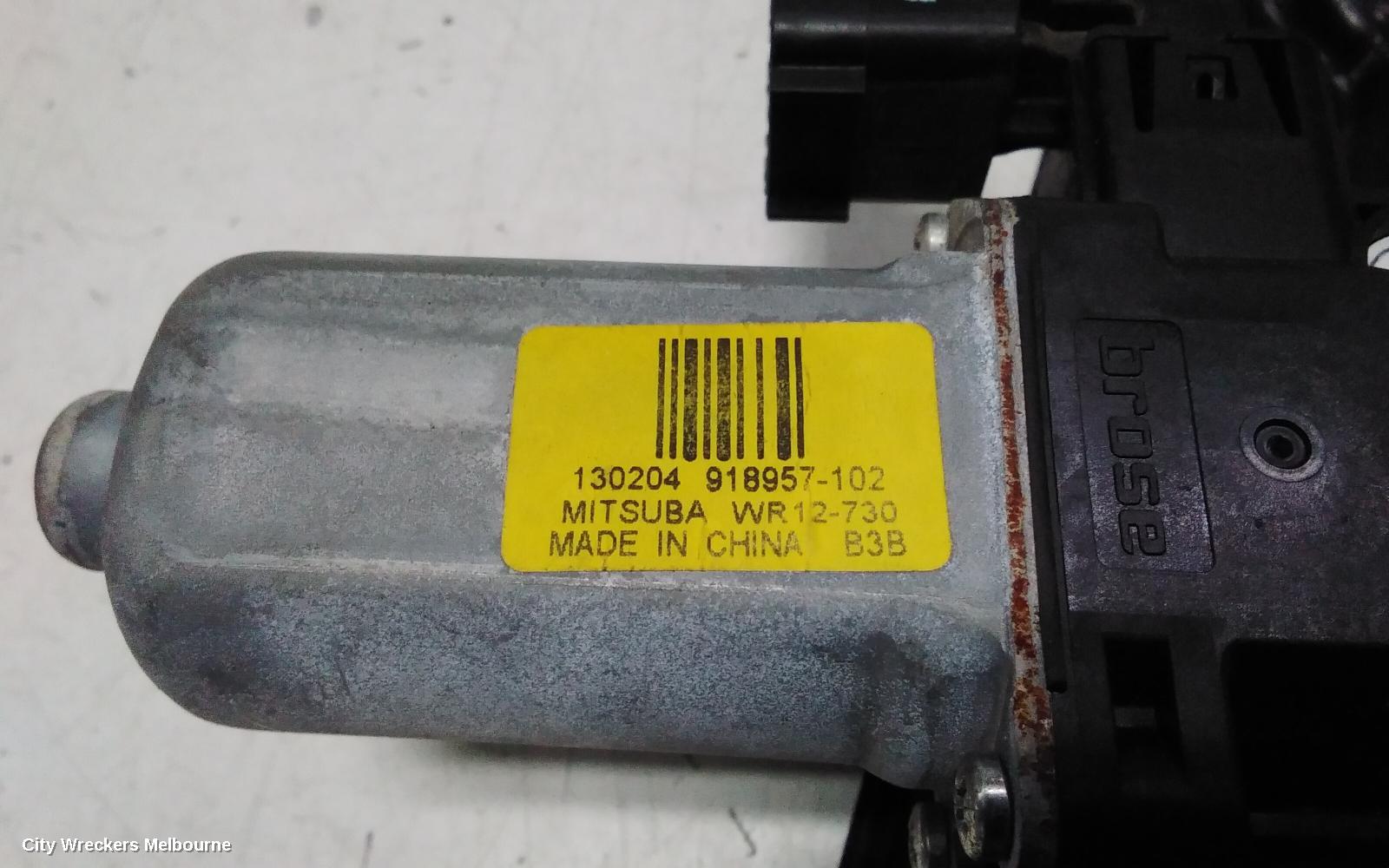 LAND ROVER RANGEROVER EVOQUE RIGHT REAR WND REG/MOTOR, DOOR REG ASSY (REG AND MOTOR), 5DR, L538, 11/2011 - 01/2019