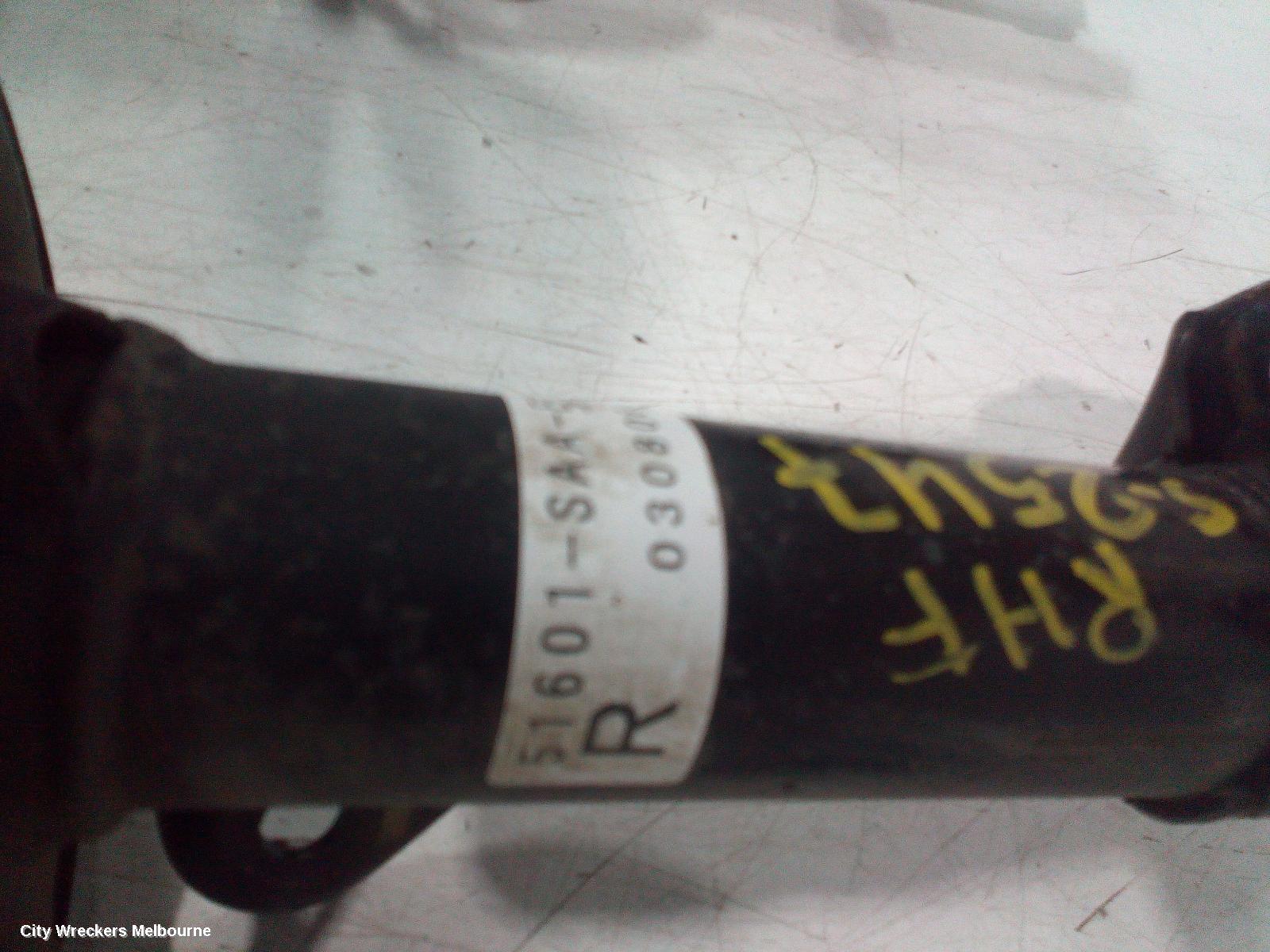 HONDA JAZZ RIGHT FRONT STRUT, GD (VIN JHMGD), AUTO T/M TYPE, 10/2002 - 09/2004