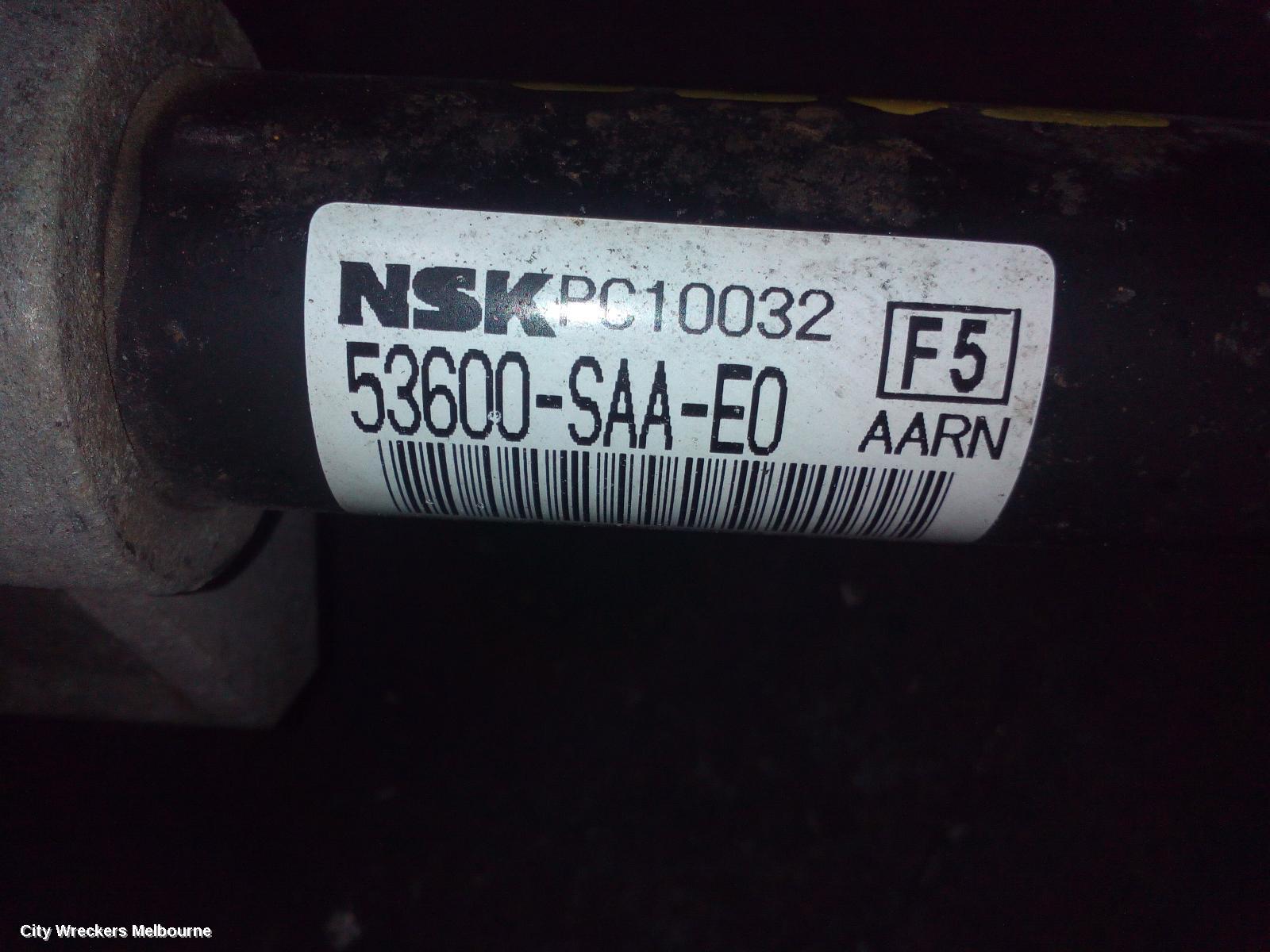 HONDA JAZZ STEERING BOX/RACK, GD, ELECTRIC, GLI/VTI, 10/2002 - 09/2008