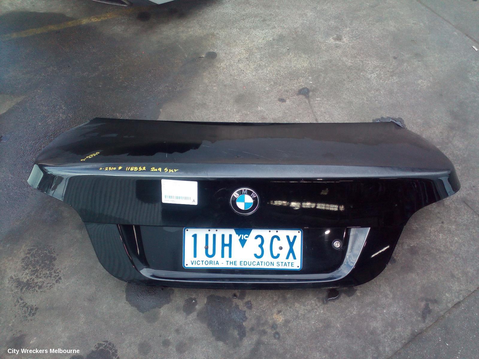 BMW 5 SERIES BOOTLID/TAILGATE, BOOTLID, E60 (UPDATE), 03/2007 - 04/2010