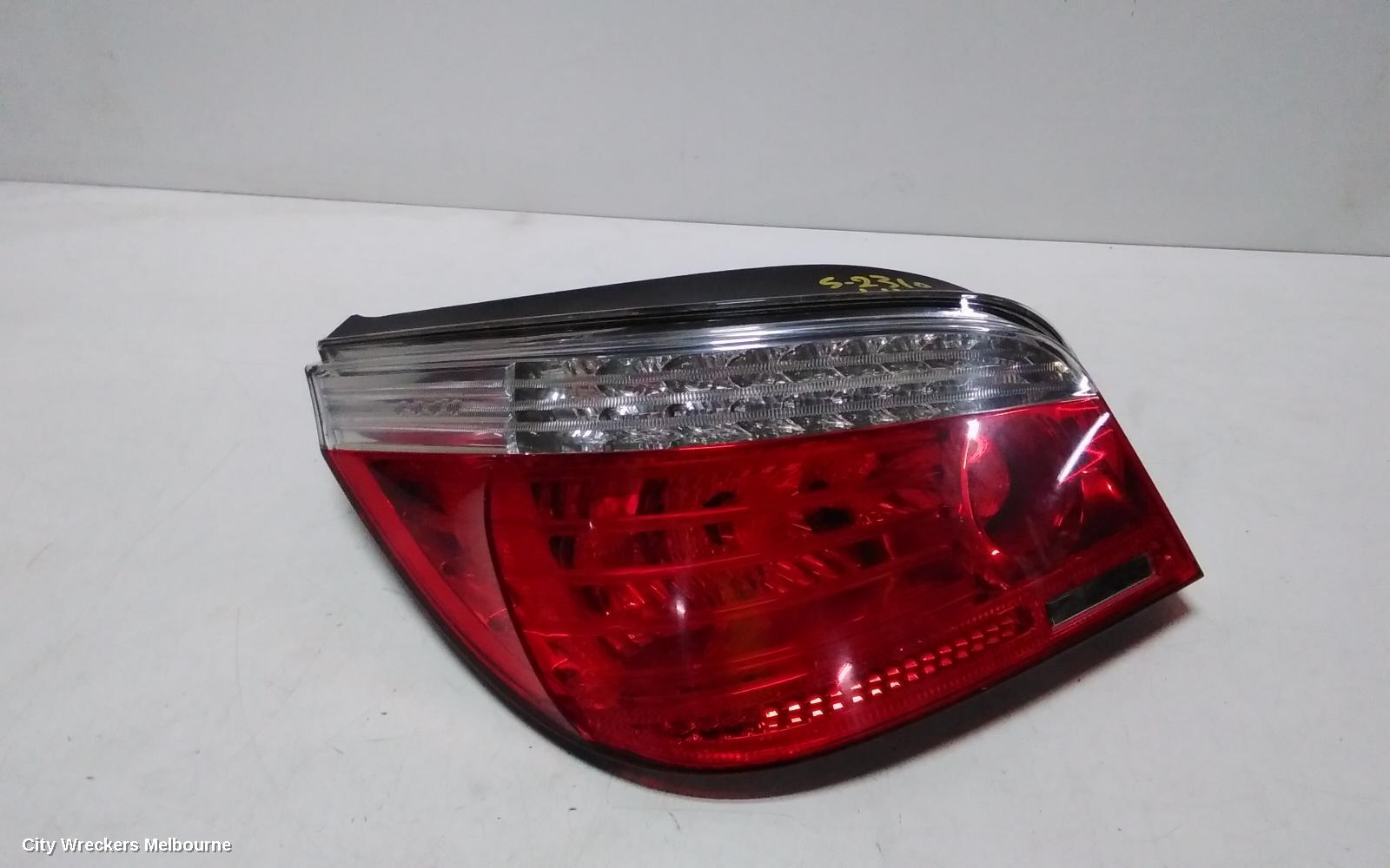 BMW 5 SERIES LEFT TAILLIGHT, E60, SEDAN, LED TYPE, 03/2007 - 04/2010