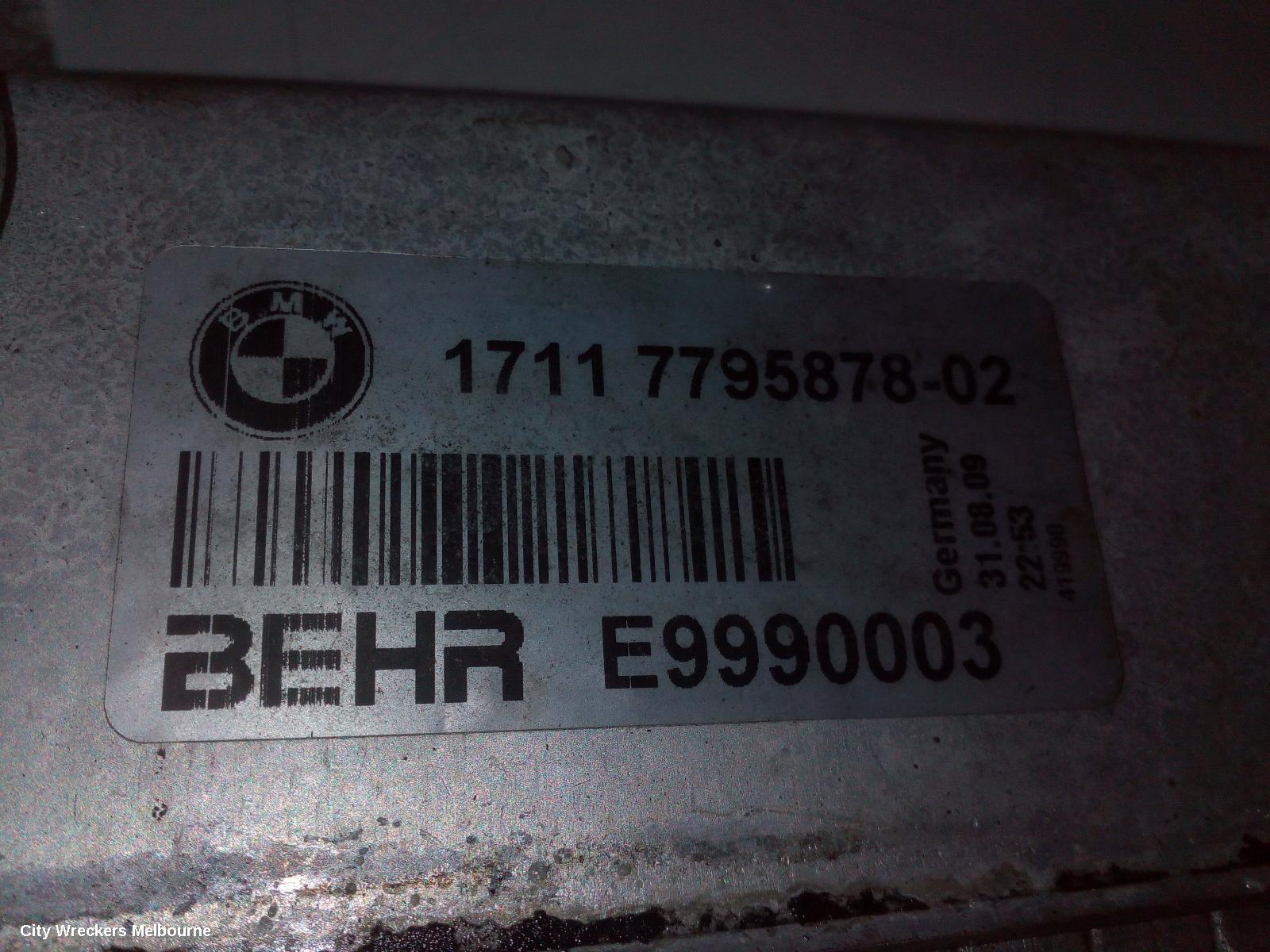 BMW 5 SERIES RADIATOR, AUTO, 2.0, DIESEL, E60, 11/2007 - 04/2010
