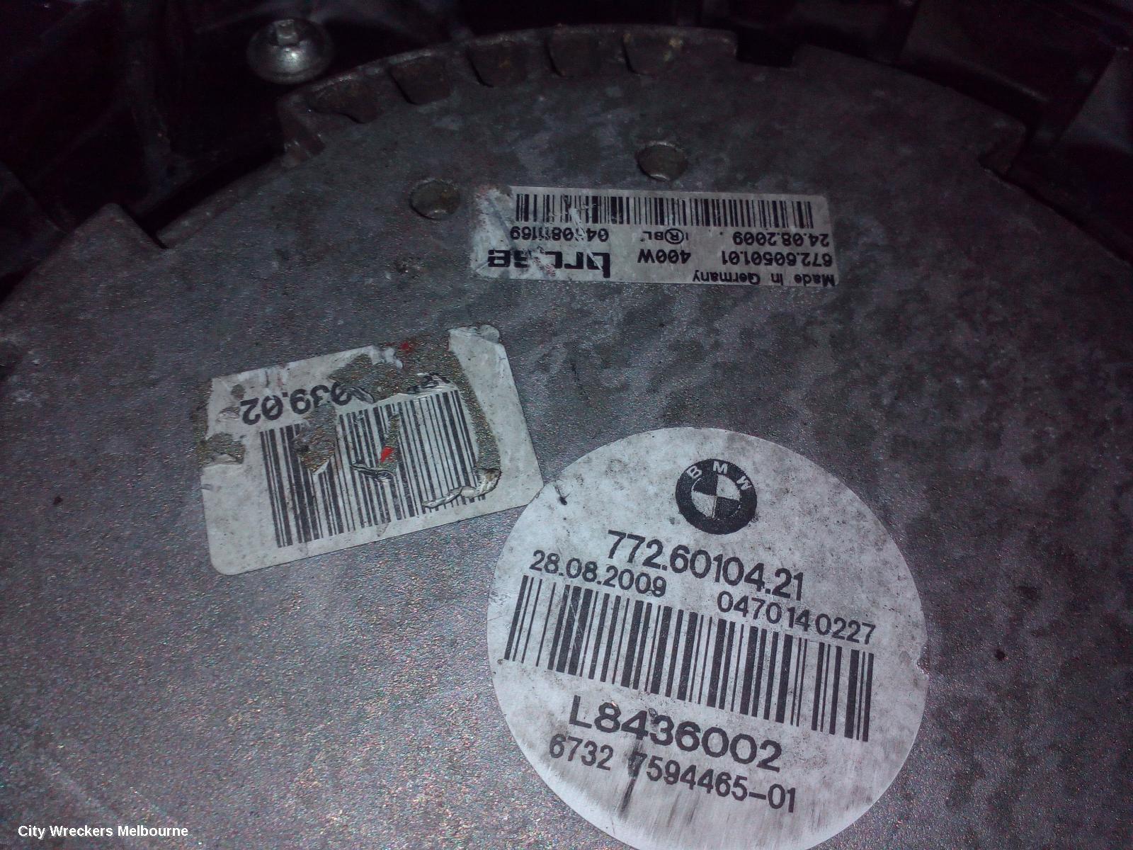BMW 5 SERIES FAN, SINGLE FAN ASSY, 2.0, DIESEL, N47, E60, 03/2007 - 04/2010