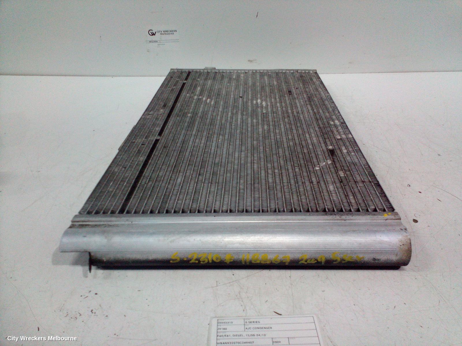 BMW 5 SERIES A/C CONDENSER, E60/E61, DIESEL, 12/2005 - 04/2010
