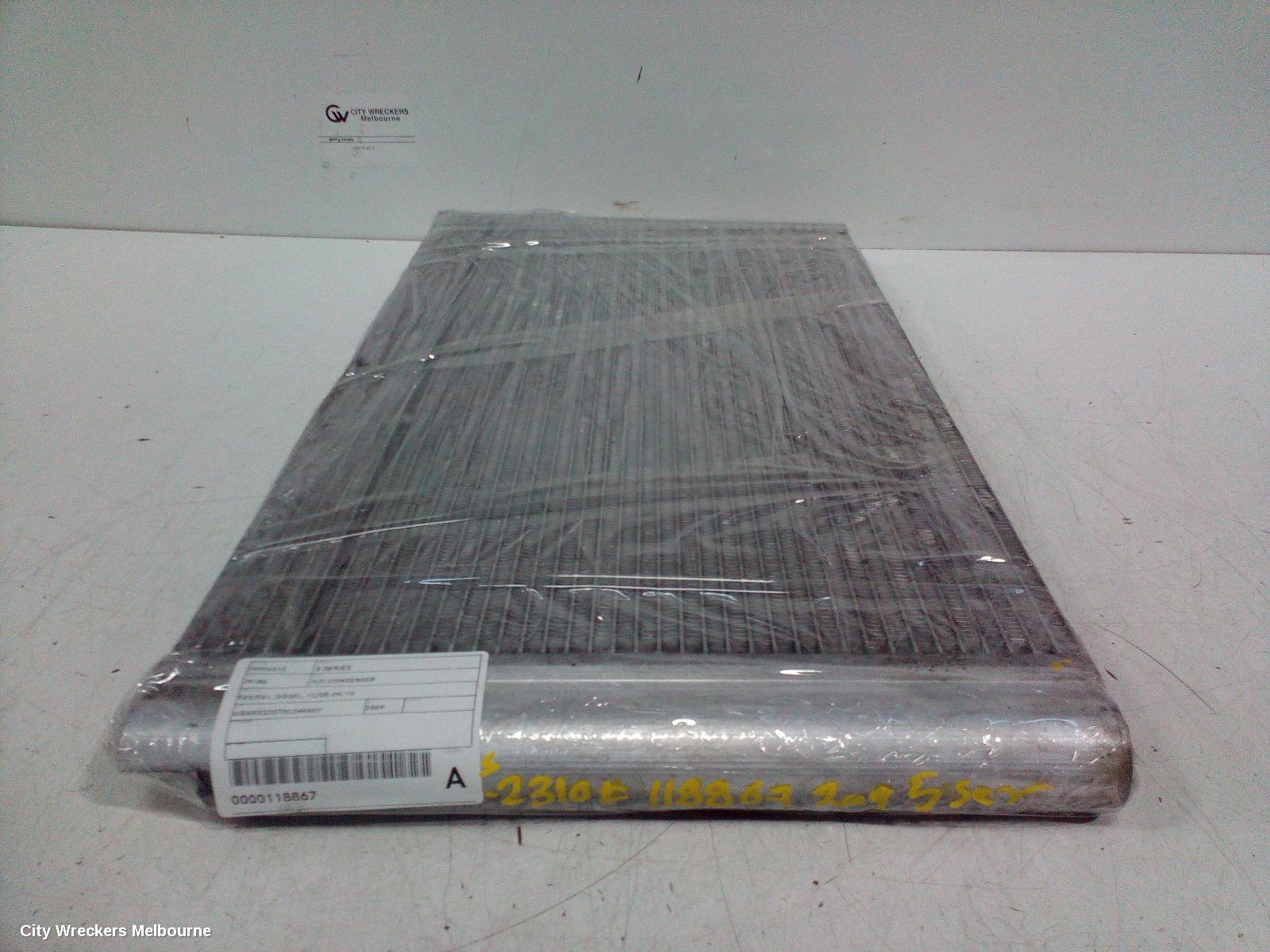 BMW 5 SERIES A/C CONDENSER, E60/E61, DIESEL, 12/2005 - 04/2010