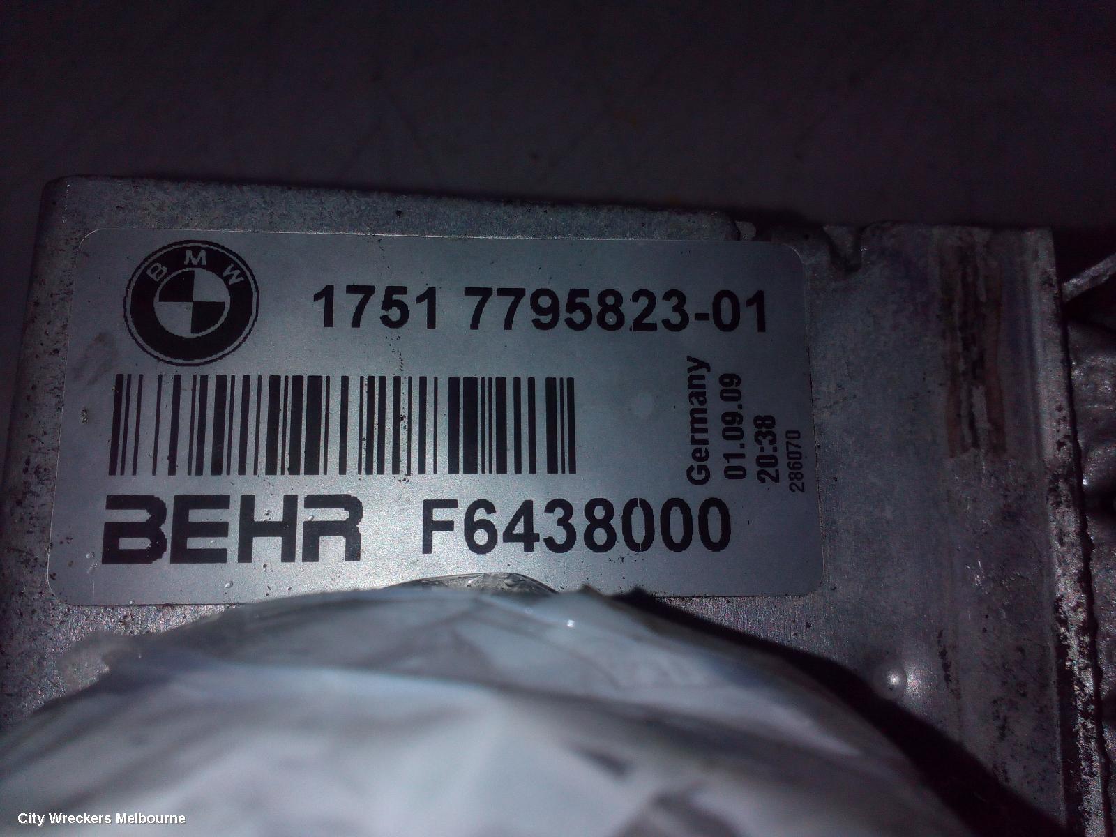BMW 5 SERIES INTERCOOLER, DIESEL, 2.0/3.0, E60, 12/2005 - 04/2010