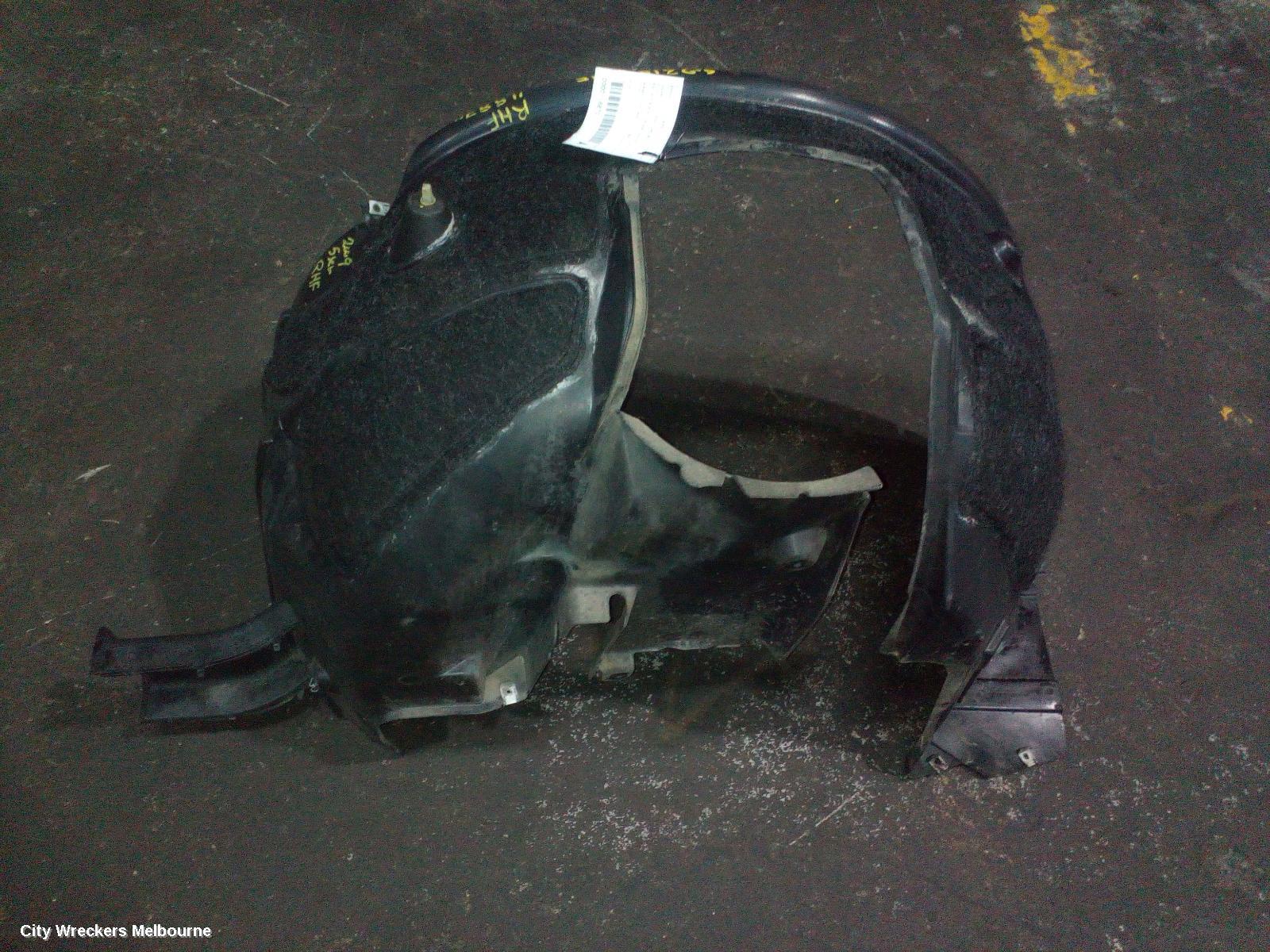 BMW 5 SERIES RIGHT GUARD LINER, E60, NON M SPORTS PACKAGE, 10/2003 - 04/2010