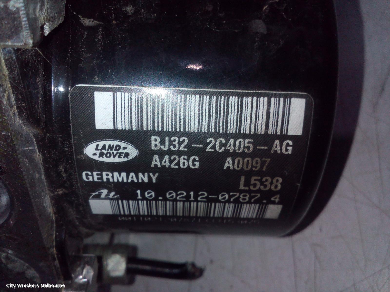 LAND ROVER RANGEROVER EVOQUE ABS PUMP/MODULATOR, L538, 11/2011 - 01/2019
