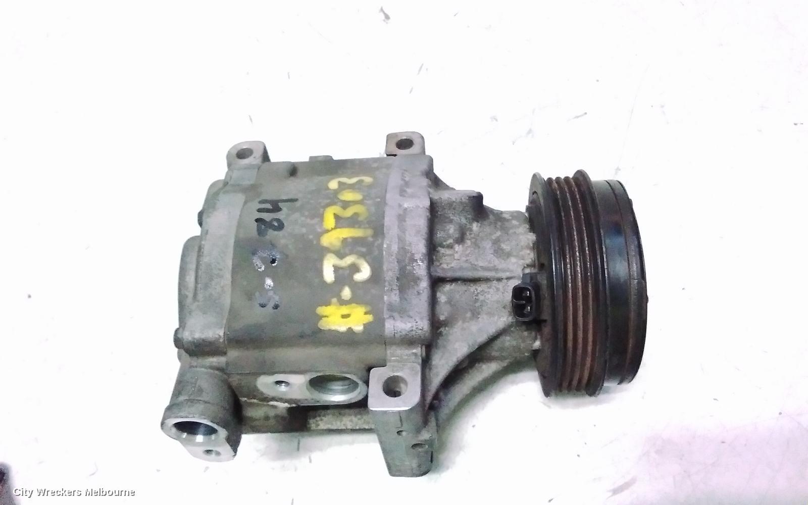 SUBARU LIBERTY A/C COMPRESSOR, 4TH GEN, 2.5, EJ25, DENSO SCSA08C, 09/2003 - 08/2009