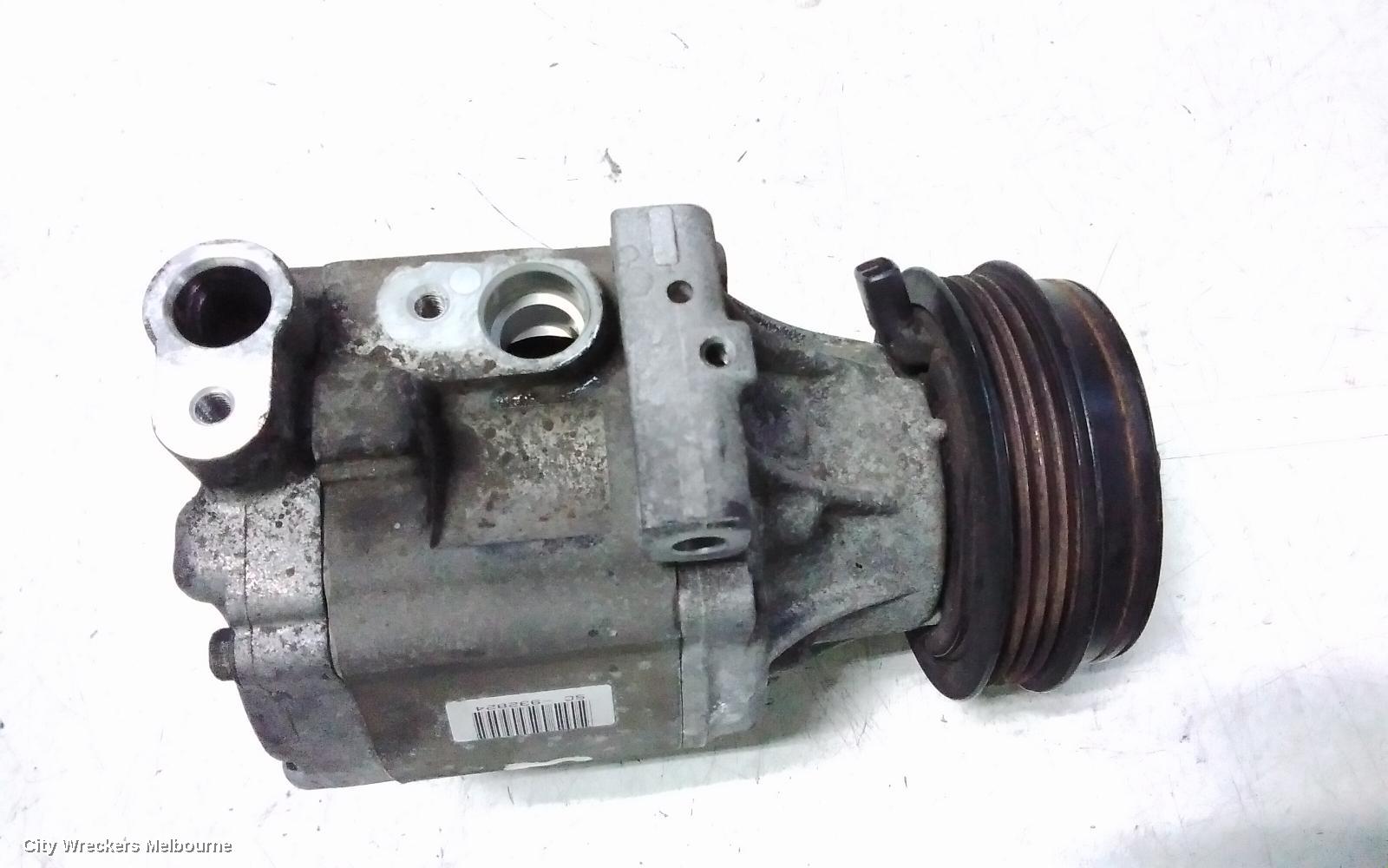SUBARU LIBERTY A/C COMPRESSOR, 4TH GEN, 2.5, EJ25, DENSO SCSA08C, 09/2003 - 08/2009