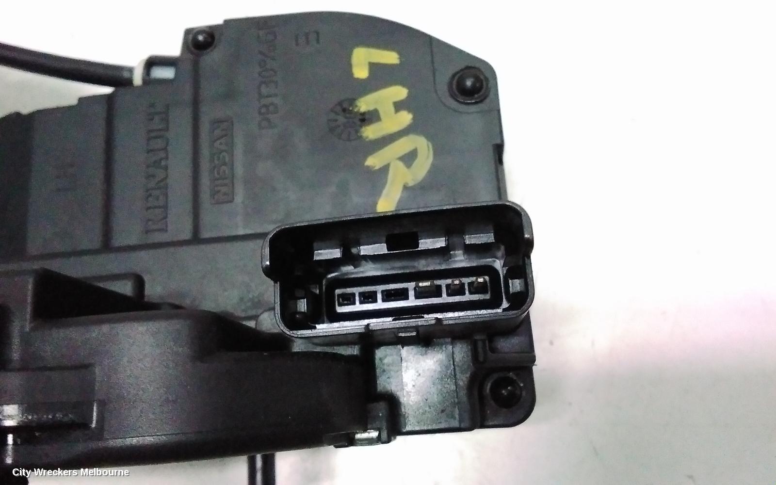 RENAULT KALEOS DOOR/BOOT/GATE LOCK, LH REAR, H45, 09/2008 - 08/2013