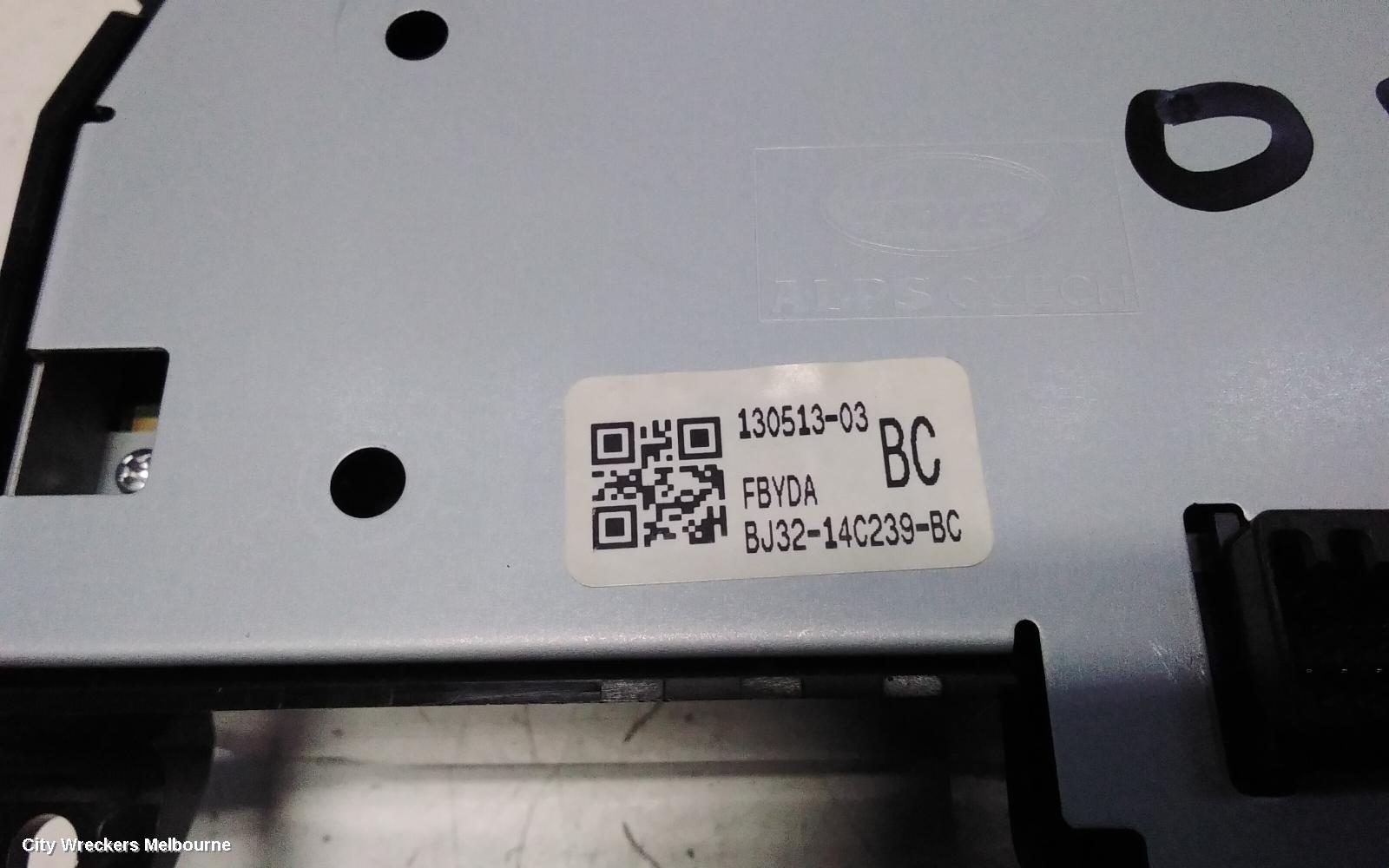 LAND ROVER RANGEROVER EVOQUE HEATER/AC CONTROLS, L538, 11/2011 - 01/2019