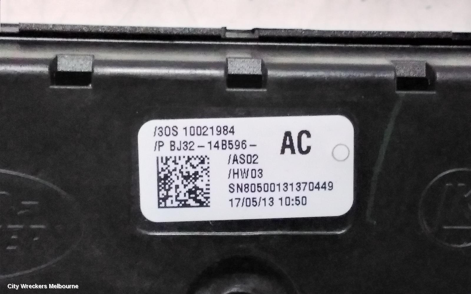 LAND ROVER RANGEROVER EVOQUE, L538, 11/2011 - 01/2019, BJ3214B596AC RANGE ROVER EVOQUE (L538) 2012 MULTIPLE SWITCH: 118907
