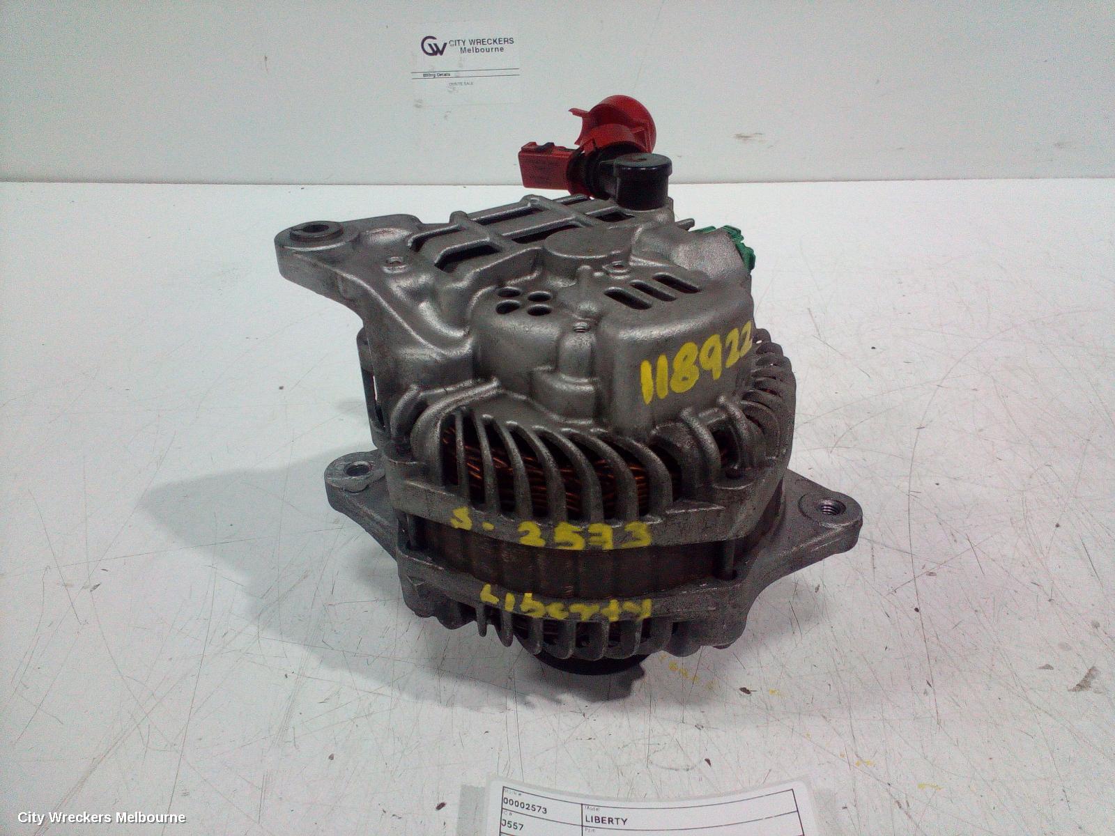 SUBARU LIBERTY ALTERNATOR, PETROL, 2.5, EJ25, 4TH GEN, 09/2003 - 08/2009