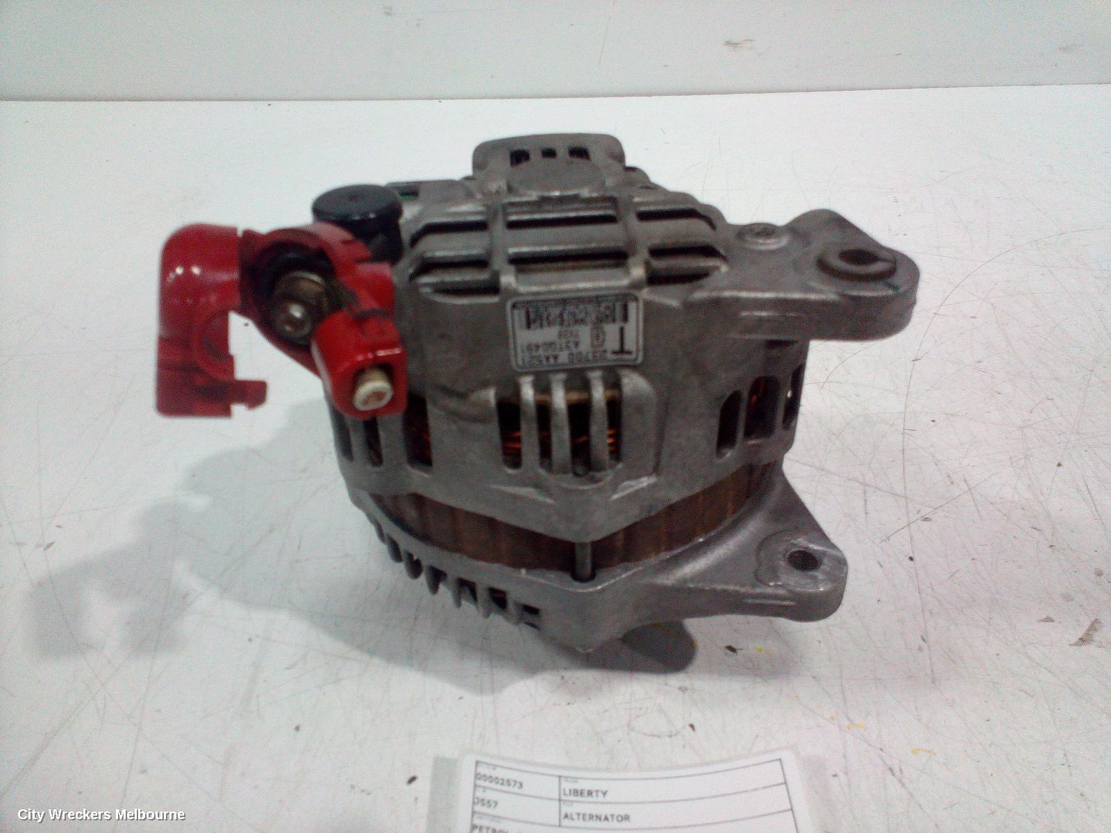 SUBARU LIBERTY ALTERNATOR, PETROL, 2.5, EJ25, 4TH GEN, 09/2003 - 08/2009