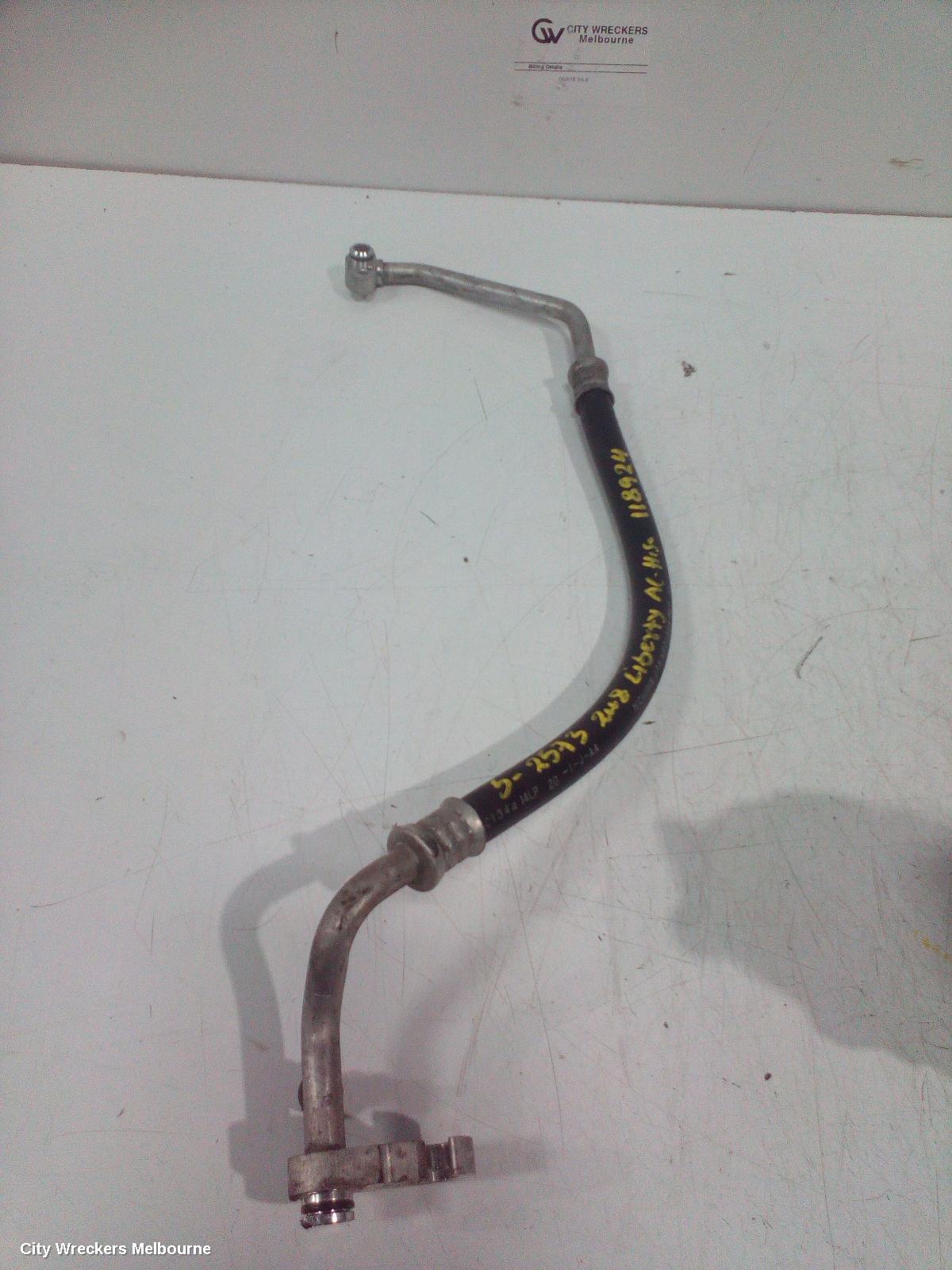 SUBARU LIBERTY A/C HOSES, COMPRESSOR TO CONDENSER, 2.0, EJ20, DOHC, PETROL, 4TH GEN, 09/2003 - 08/2009
