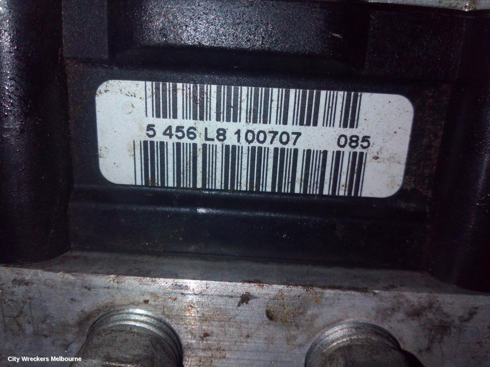 SUBARU LIBERTY ABS PUMP/MODULATOR, 4TH GEN, P/N 27536AG260, VDC TYPE, 09/2003 - 08/2009