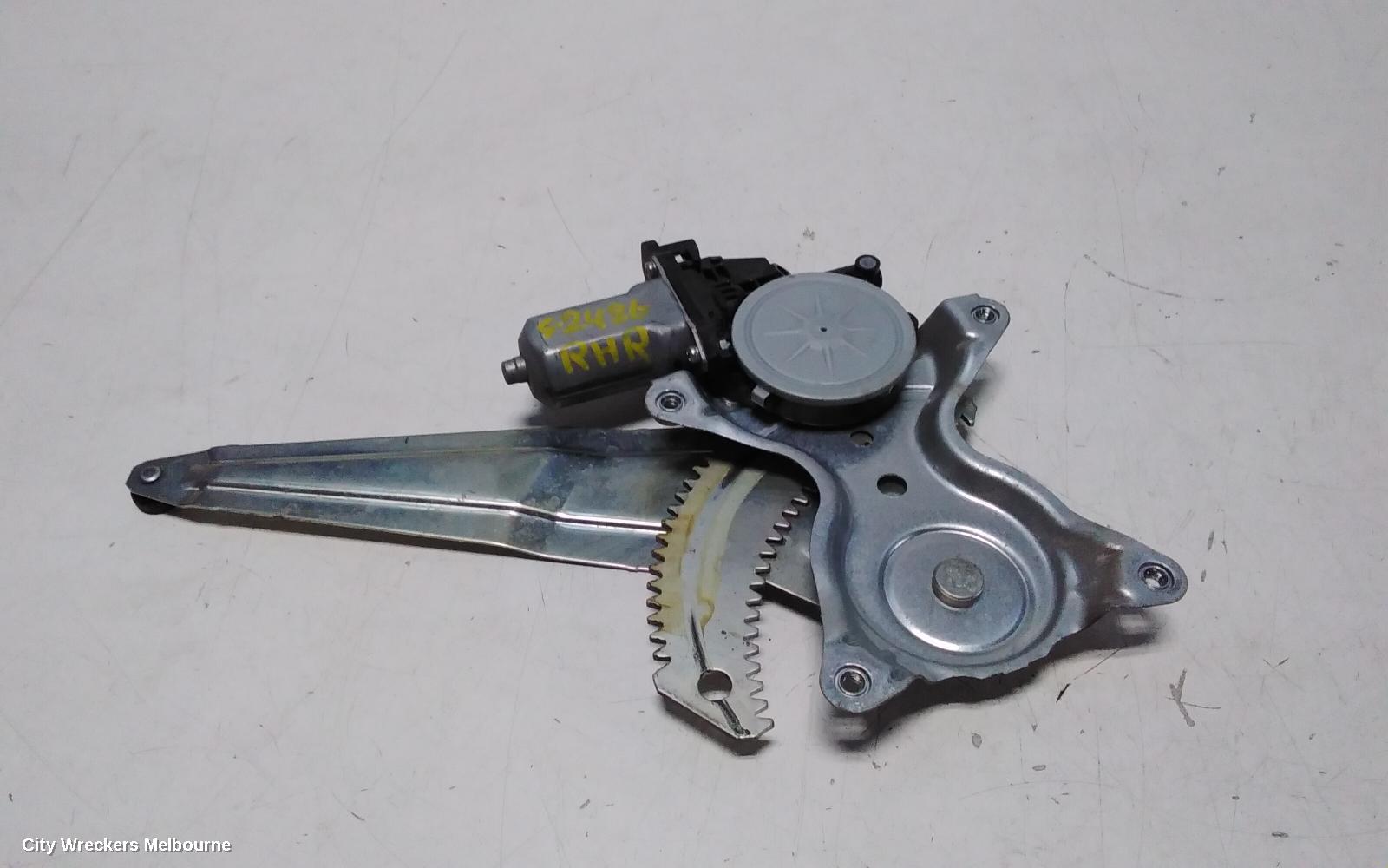 SUZUKI SWIFT RIGHT REAR WND REG/MOTOR, FZ, POWER, 08/2010 - 03/2017