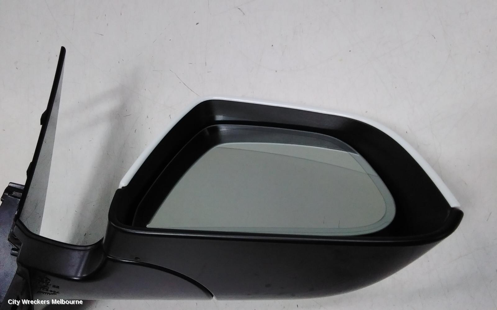 TESLA MODEL 3 RIGHT DOOR MIRROR, 1ST GEN, POWER, FOLDING, HEATED, DIMMING, BLACK BASE TYPE, 06/2019 - 08/2023
