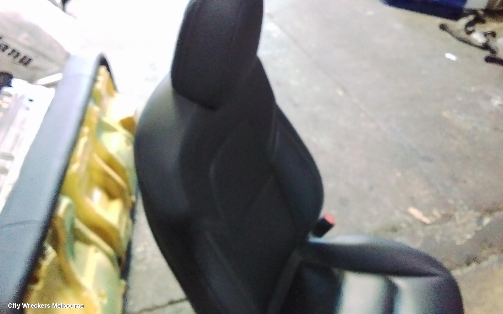 TESLA MODEL 3 FRONT SEAT, RH FRONT, LEATHER, BLACK, 1ST GEN, 06/2019 ONWARDS