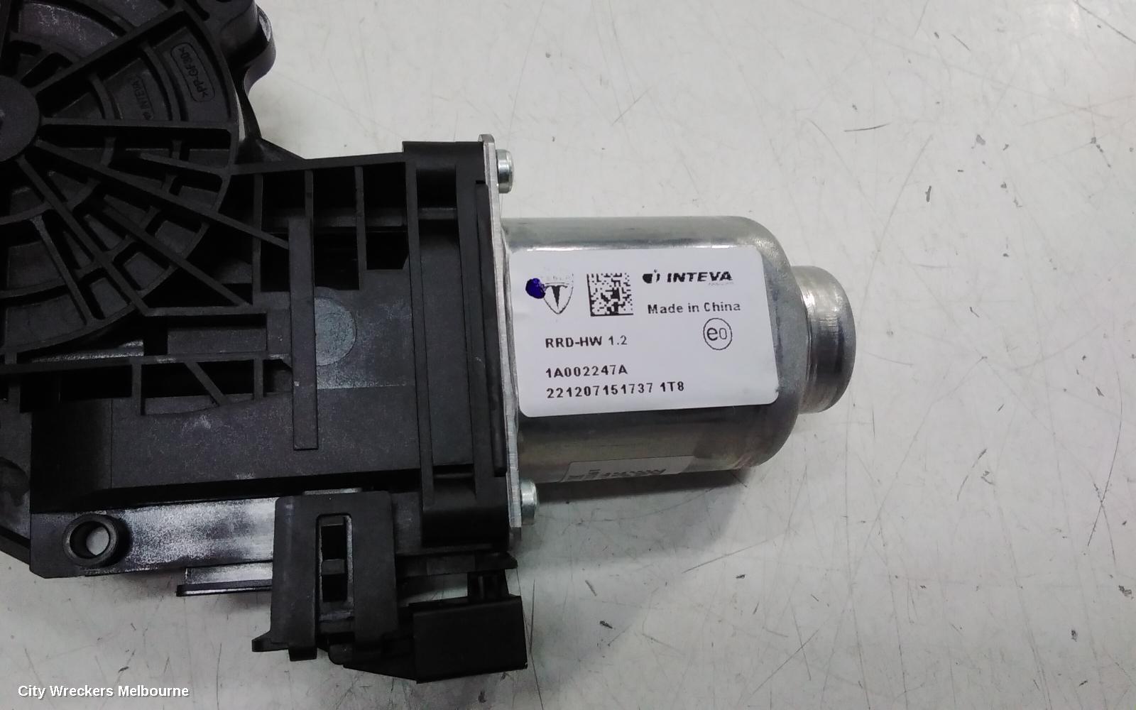 TESLA MODEL 3 RIGHT REAR WND REG/MOTOR, 1ST GEN, 06/2019 ONWARDS