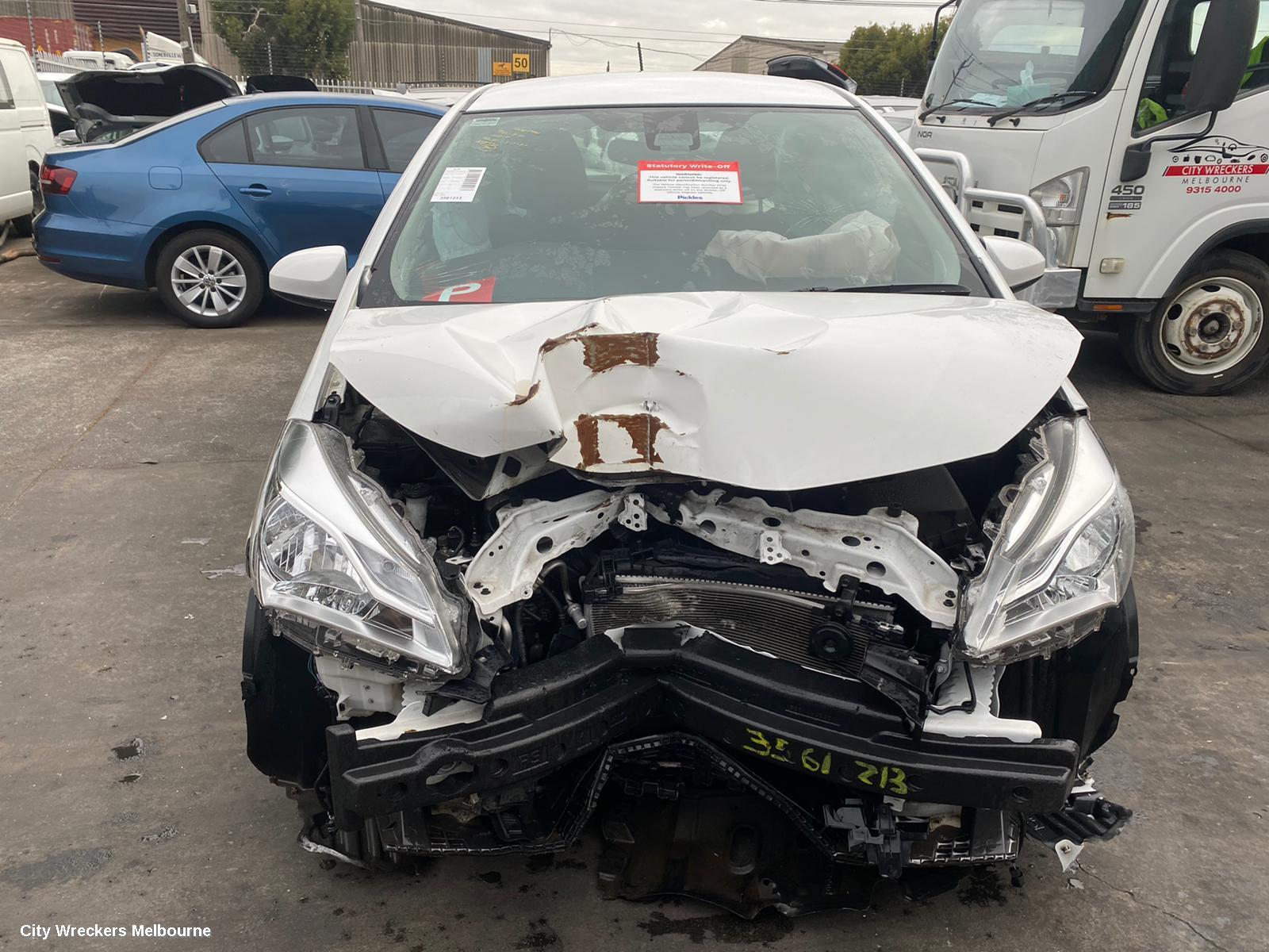 TOYOTA YARIS SUNVISOR, NCP13#, LH SIDE, 08/2011 - 12/2019
