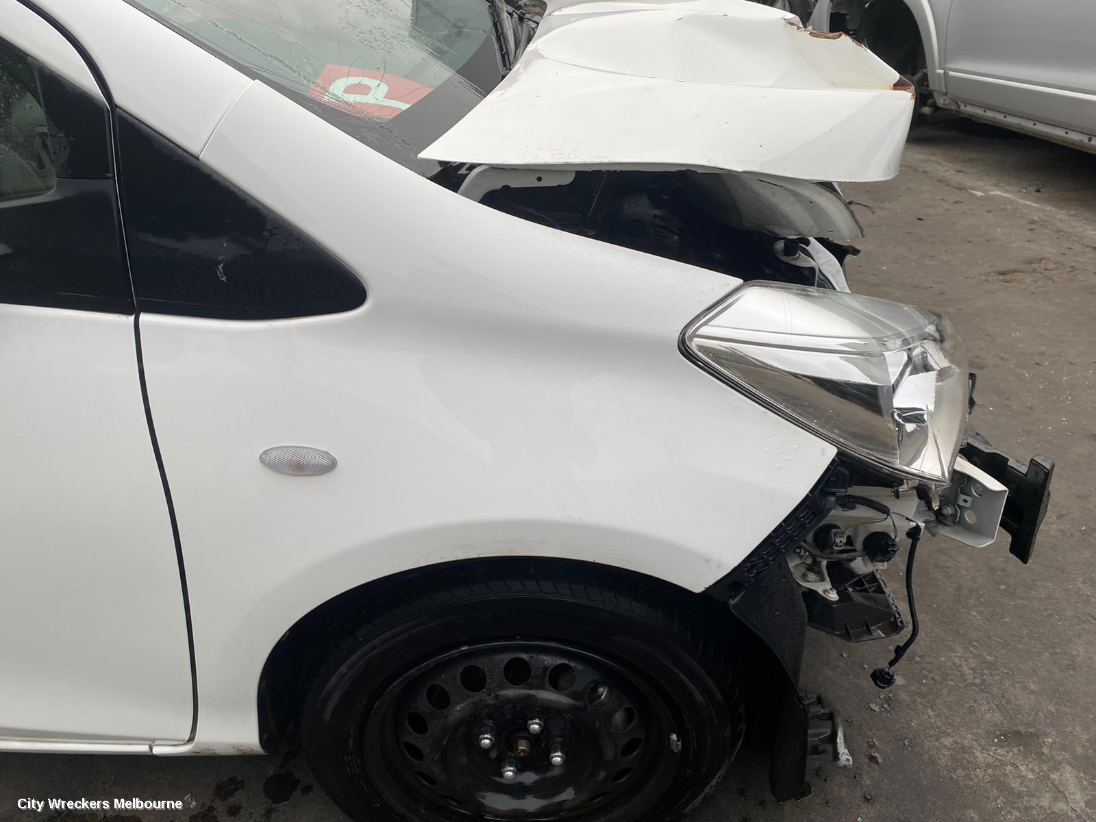 TOYOTA YARIS SUNVISOR, NCP13#, LH SIDE, 08/2011 - 12/2019