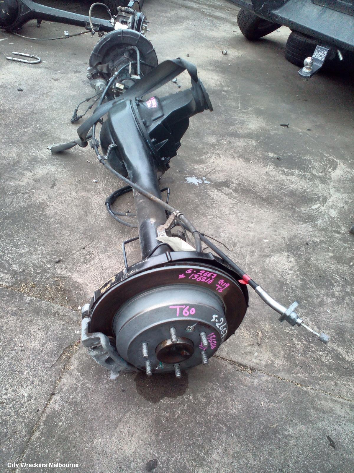 LDV T60 REAR DIFF ASSEMBLY, SK8C, LSD (LUXE TRIM), AUTO T/M, 07/2017 ONWARDS