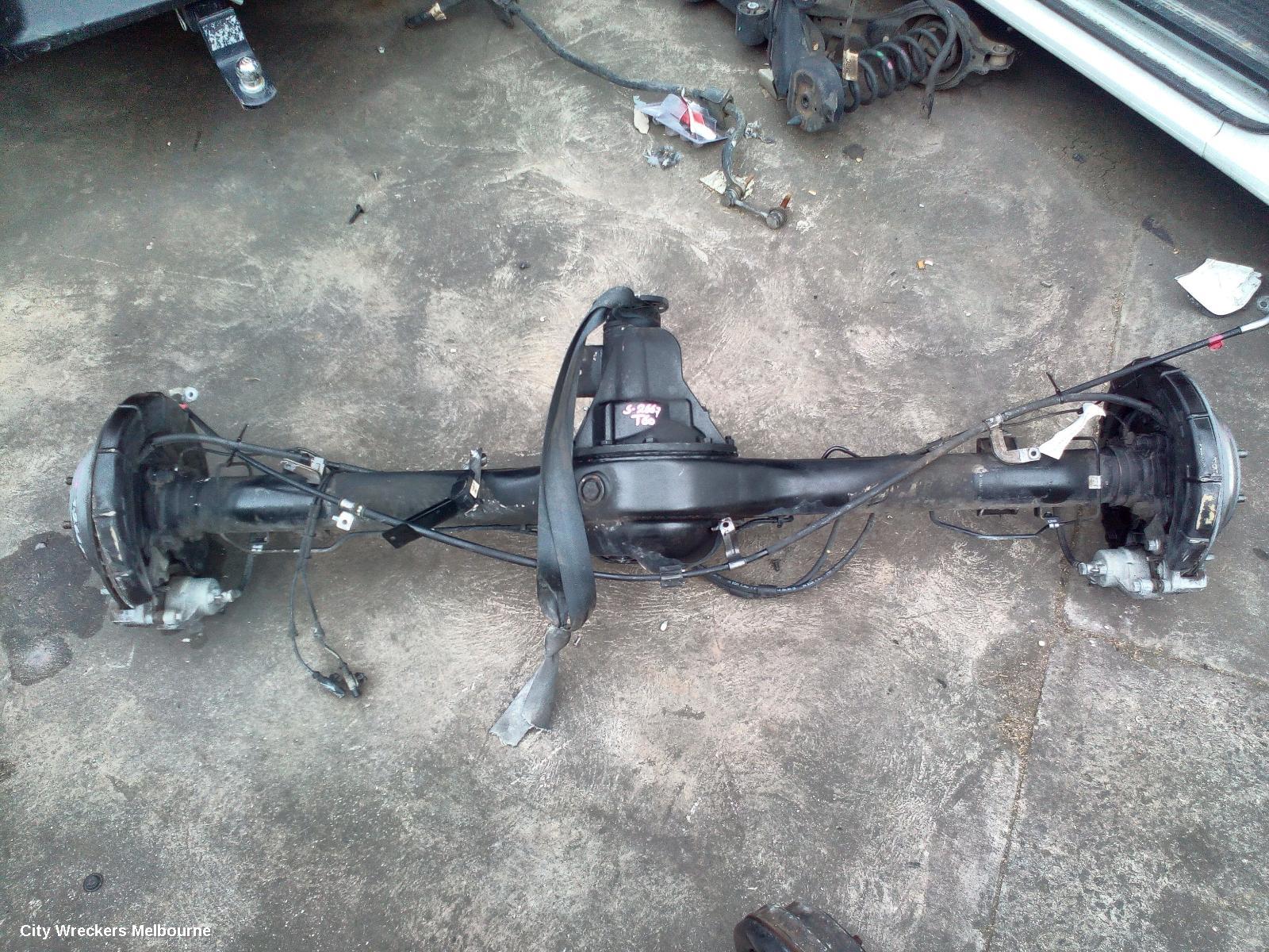 LDV T60 REAR DIFF ASSEMBLY, SK8C, LSD (LUXE TRIM), AUTO T/M, 07/2017 ONWARDS