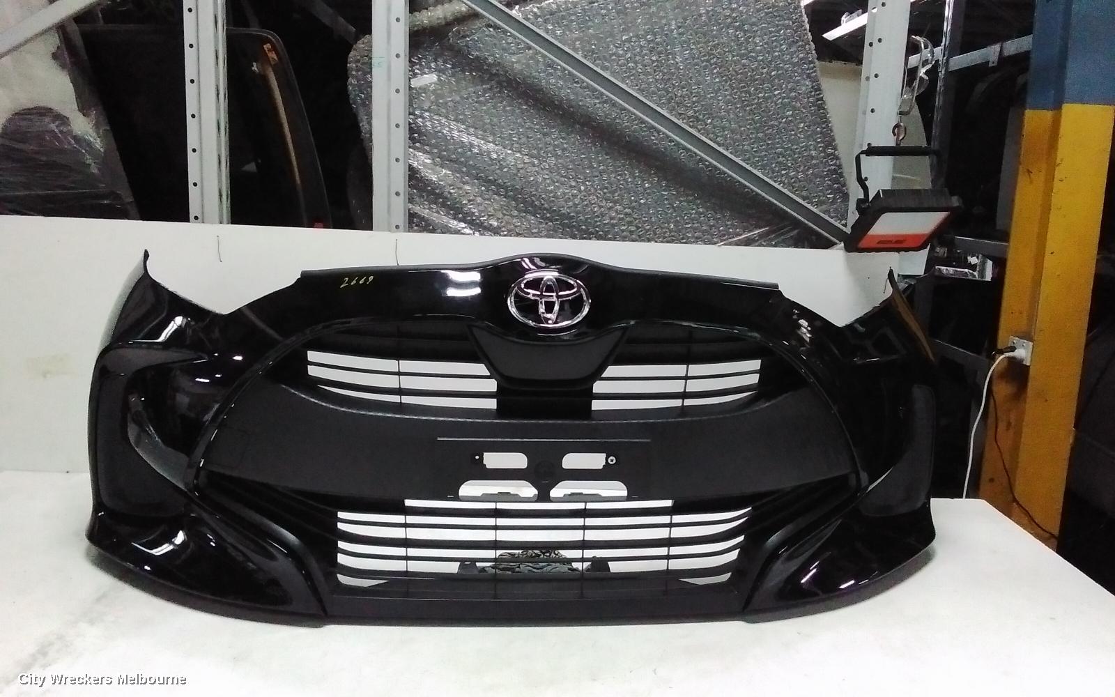 TOYOTA YARIS FRONT BUMPER, XP210 SERIES, BUMPER BAR, NON PARK SENSOR TYPE, 04/2020 ONWARDS