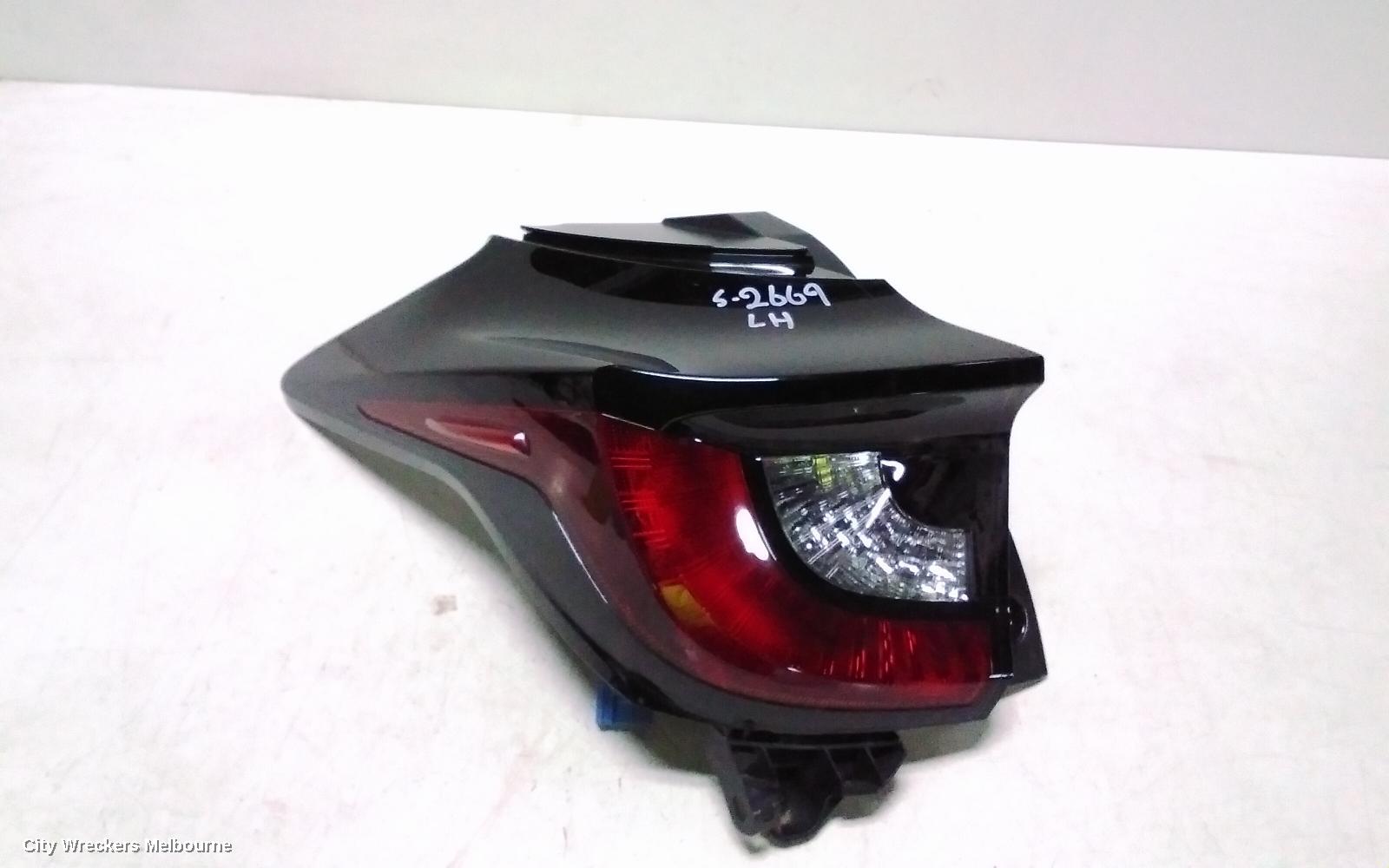 TOYOTA YARIS LEFT TAILLIGHT, XP210 SERIES, IN BODY, HALOGEN TYPE, 04/2020 ONWARDS