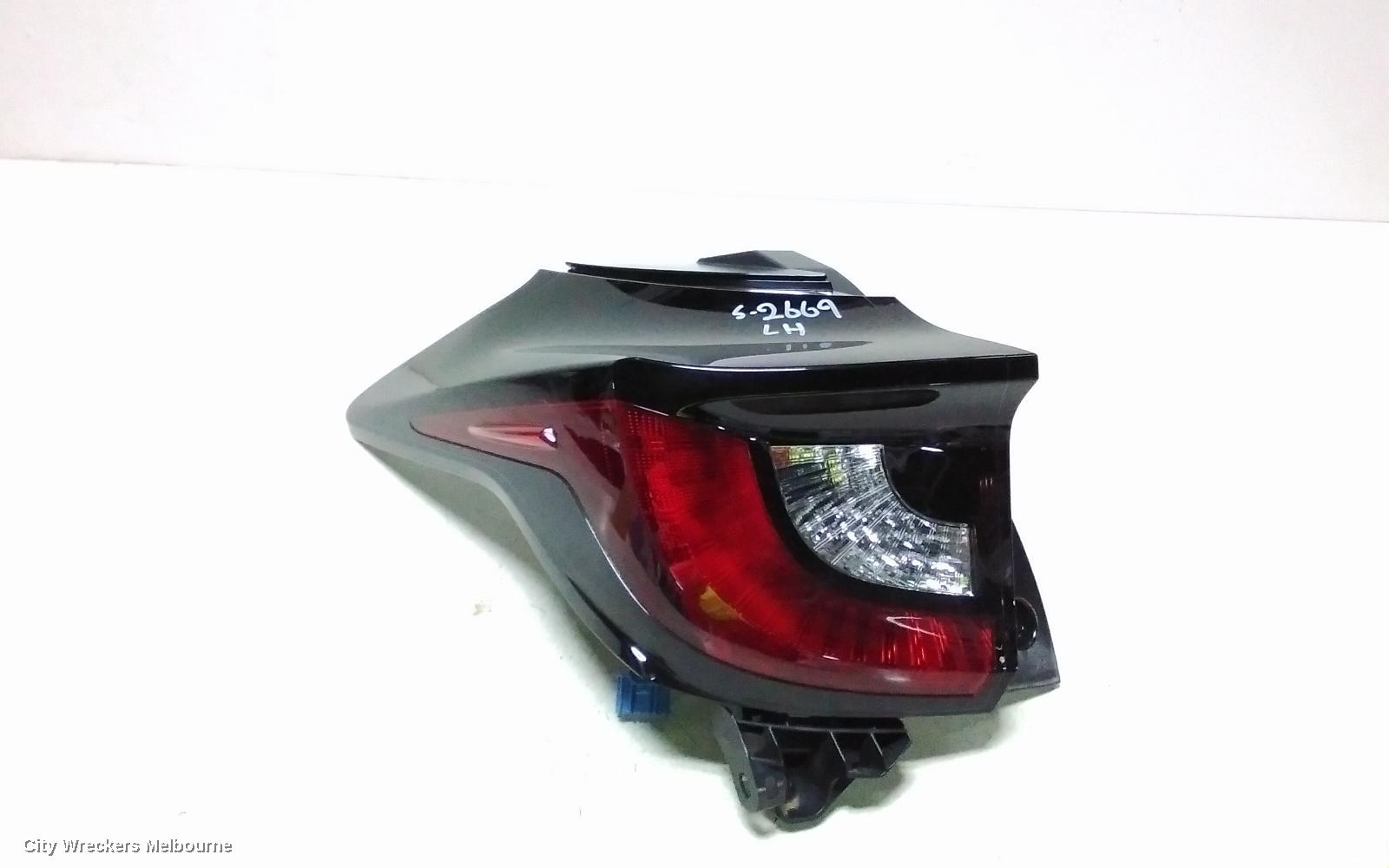 TOYOTA YARIS LEFT TAILLIGHT, XP210 SERIES, IN BODY, HALOGEN TYPE, 04/2020 ONWARDS