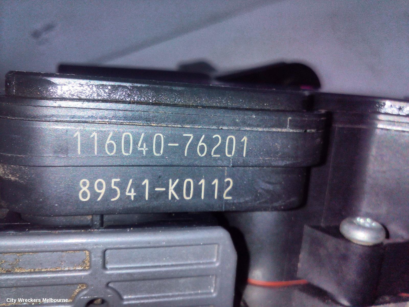 TOYOTA YARIS ABS PUMP/MODULATOR, XP210 SERIES, NON HEV, 04/2020 ONWARDS
