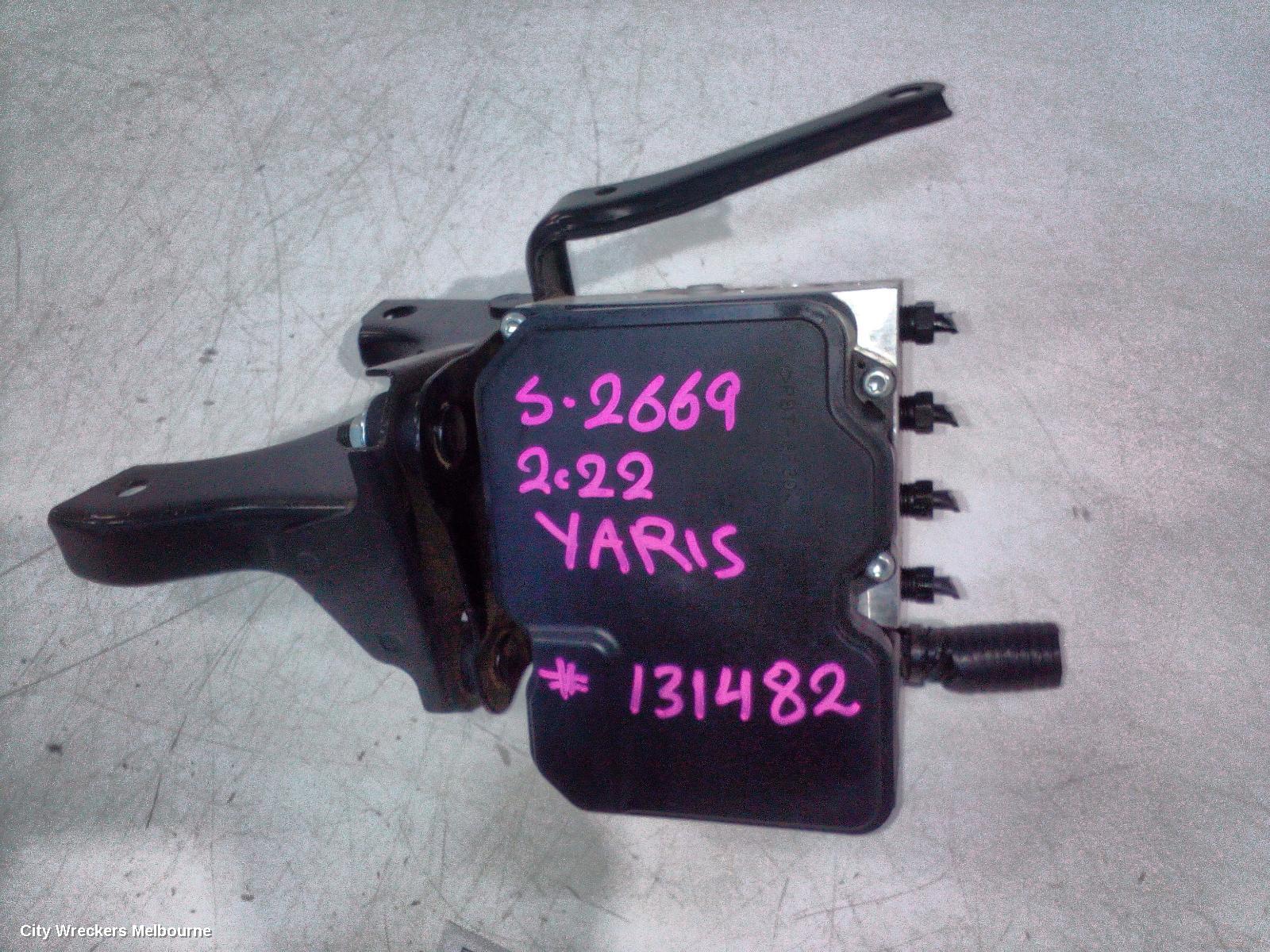 TOYOTA YARIS ABS PUMP/MODULATOR, XP210 SERIES, NON HEV, 04/2020 ONWARDS