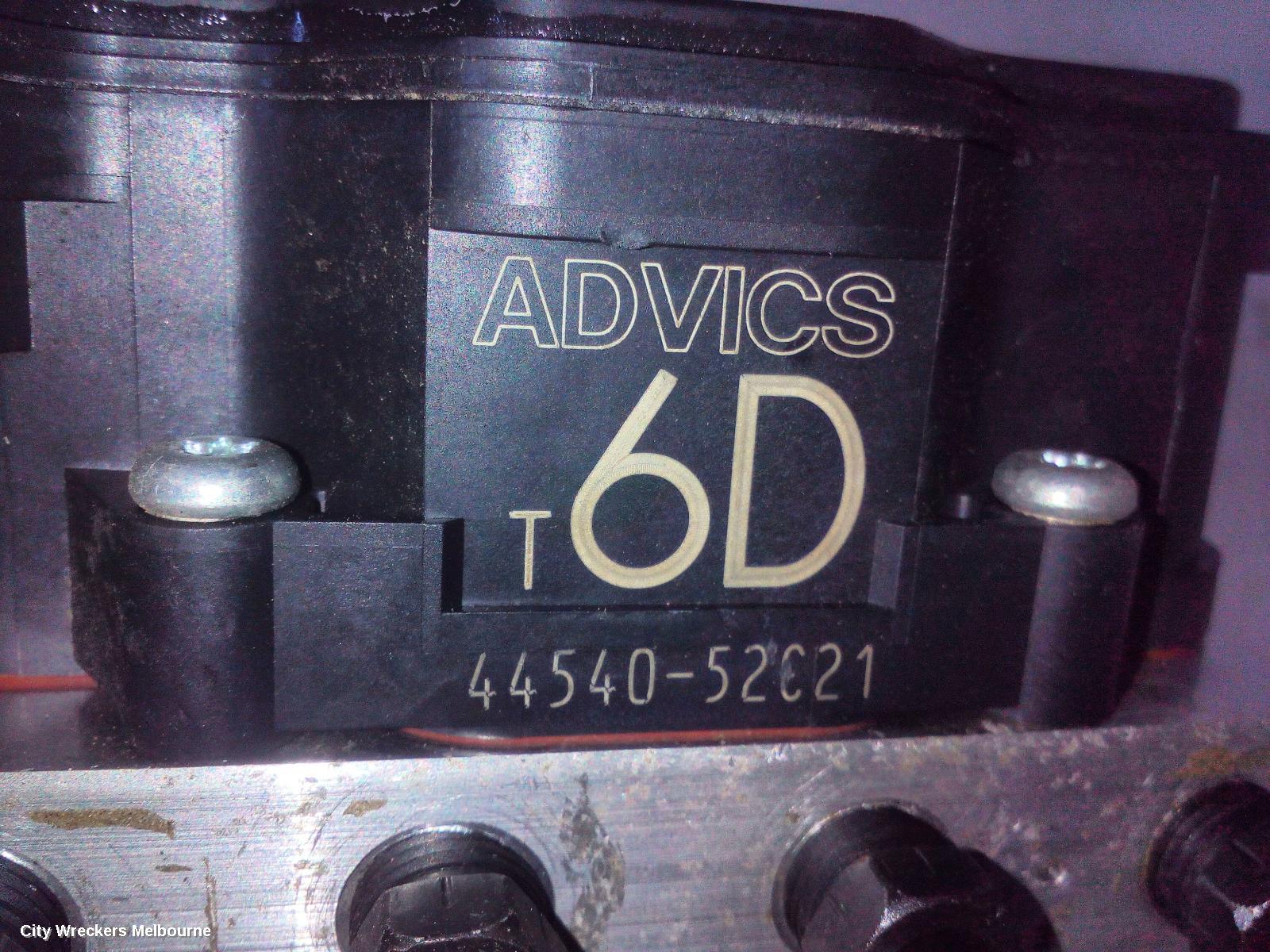 TOYOTA YARIS ABS PUMP/MODULATOR, XP210 SERIES, NON HEV, 04/2020 ONWARDS